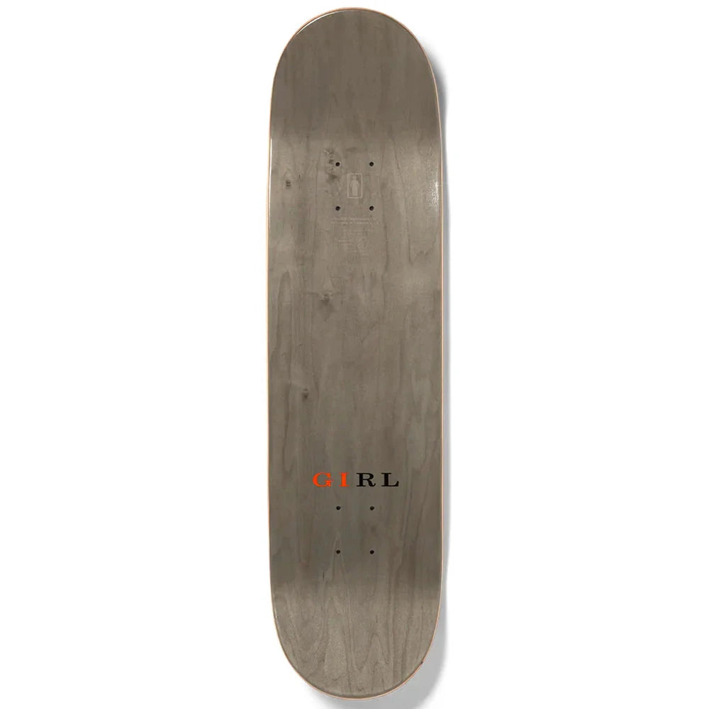 Girl Griffin Gass Letterpress Deck - 8.5" Decks Girl Skateboards