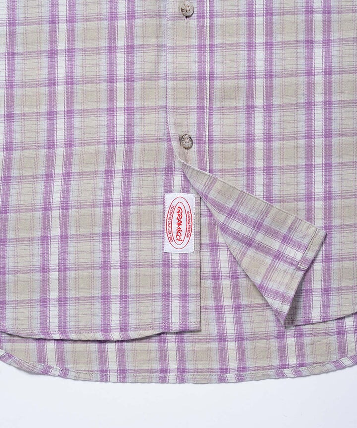 Gramicci Checkered Ombre Shirt Herren Langarm-Hemd Gramicci