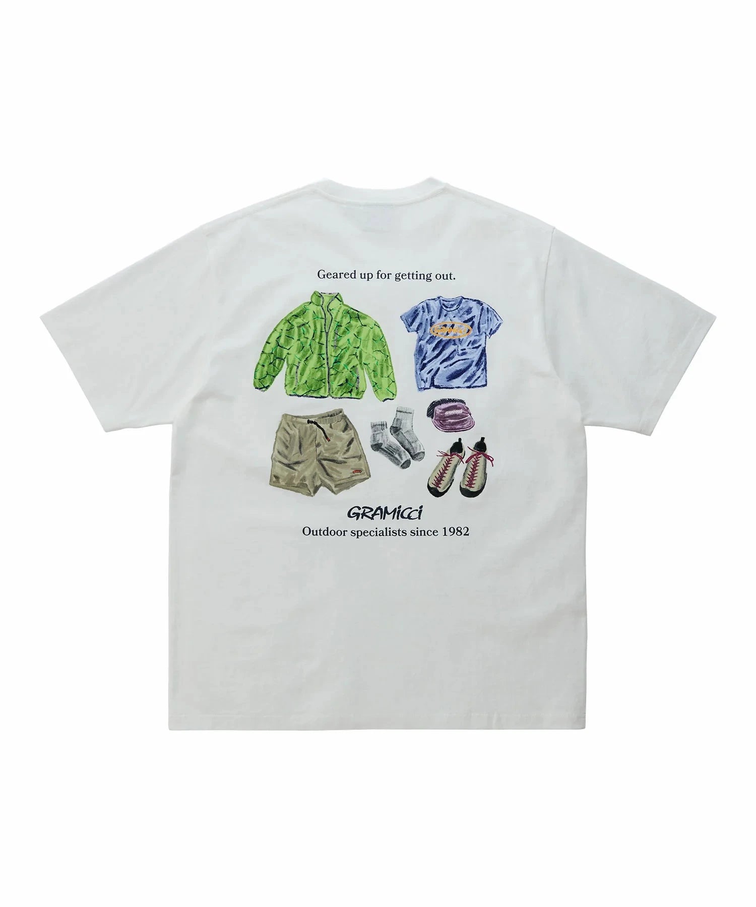 Gramicci Geared Up T-Shirt Herren Langarm-Shirt Gramicci