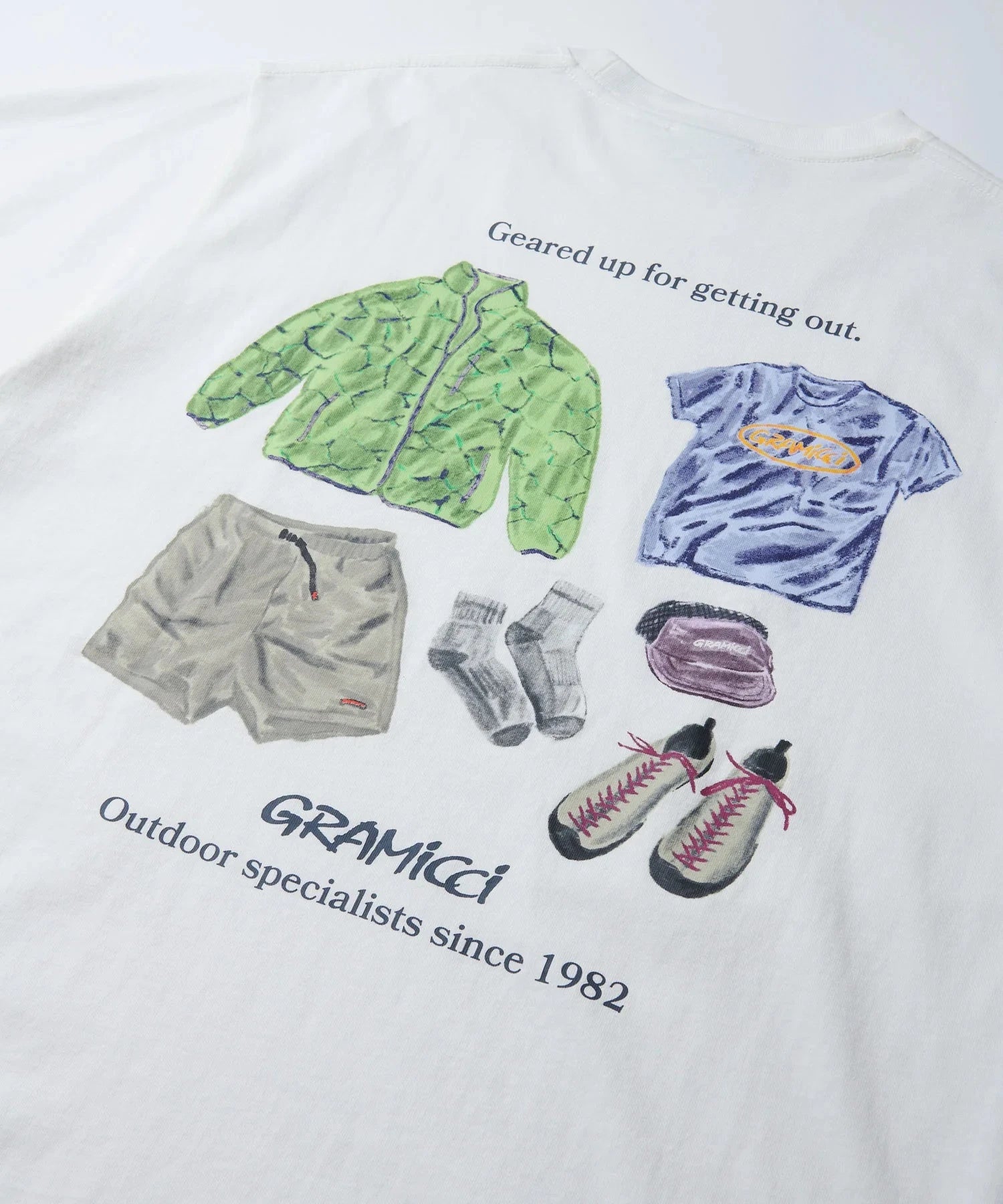 Gramicci Geared Up T-Shirt Herren Langarm-Shirt Gramicci