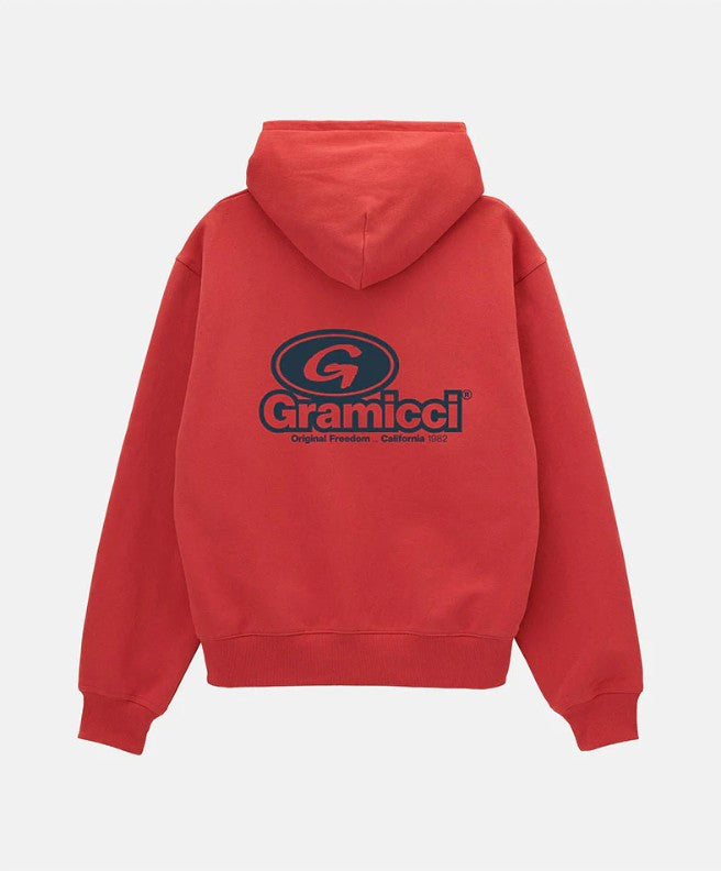 82 Hip Hooded Sweatshirt Crimson Red Bild 3