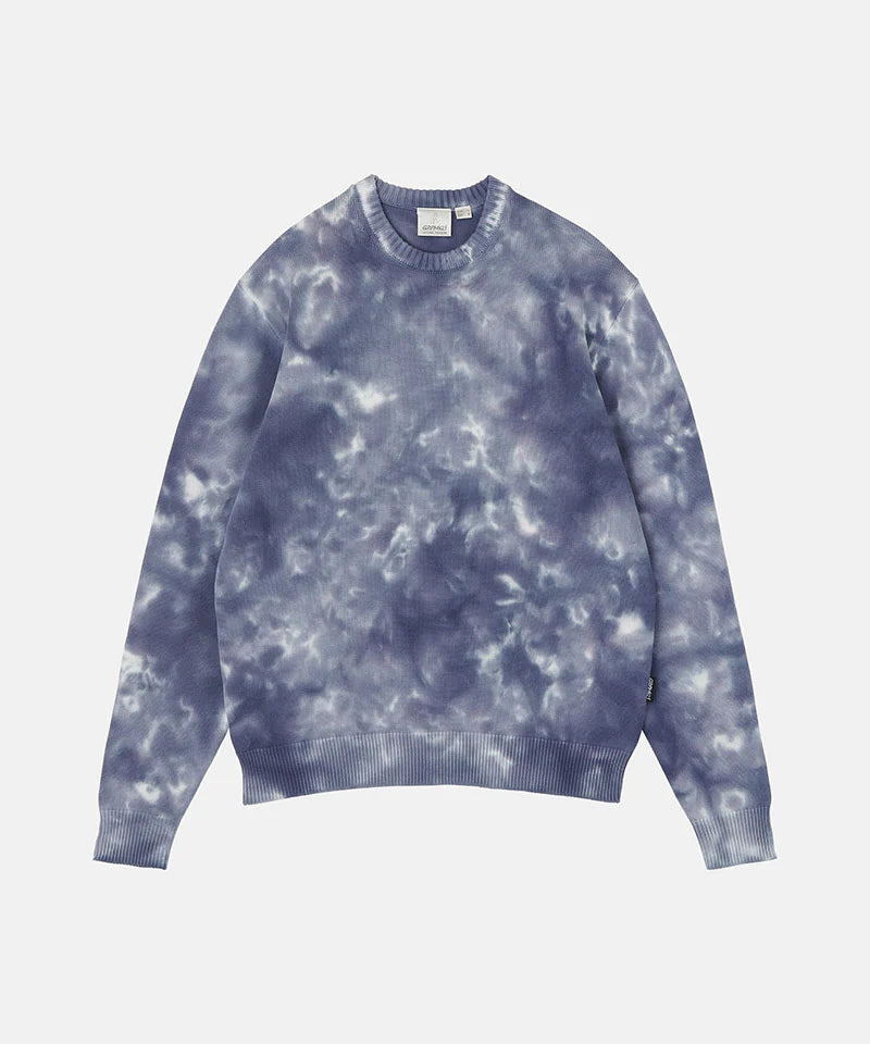 Cotton Knit Crew Navy Fade Bild 1