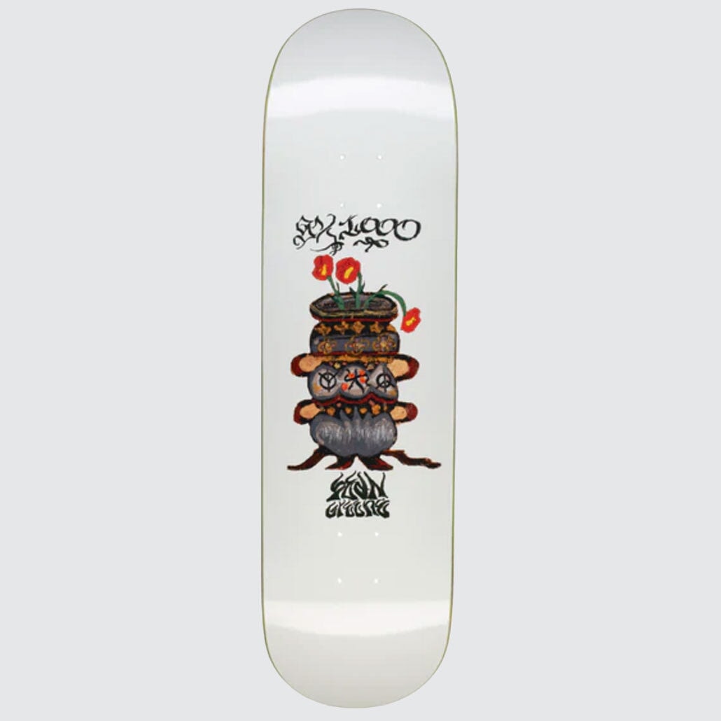 GX 1000 Stable White Sean Greene Deck - 8.625" Decks GX 1000 Skateboards