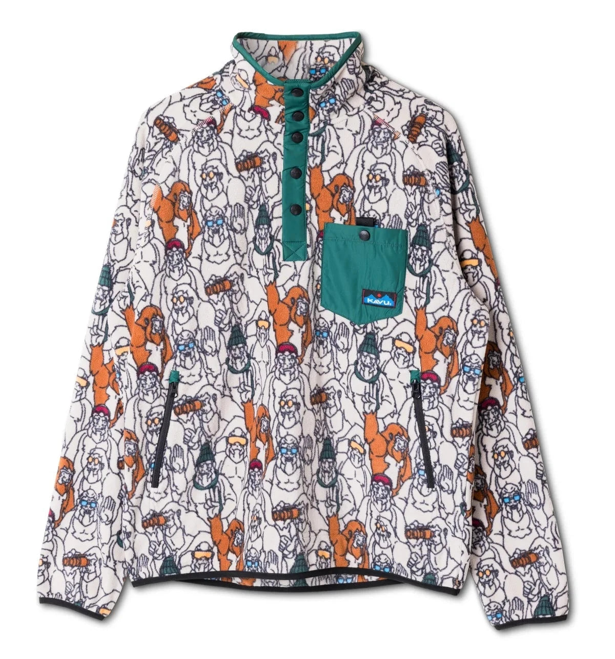 Kavu Teannaway Herren Pullover Fleecepullover Kavu