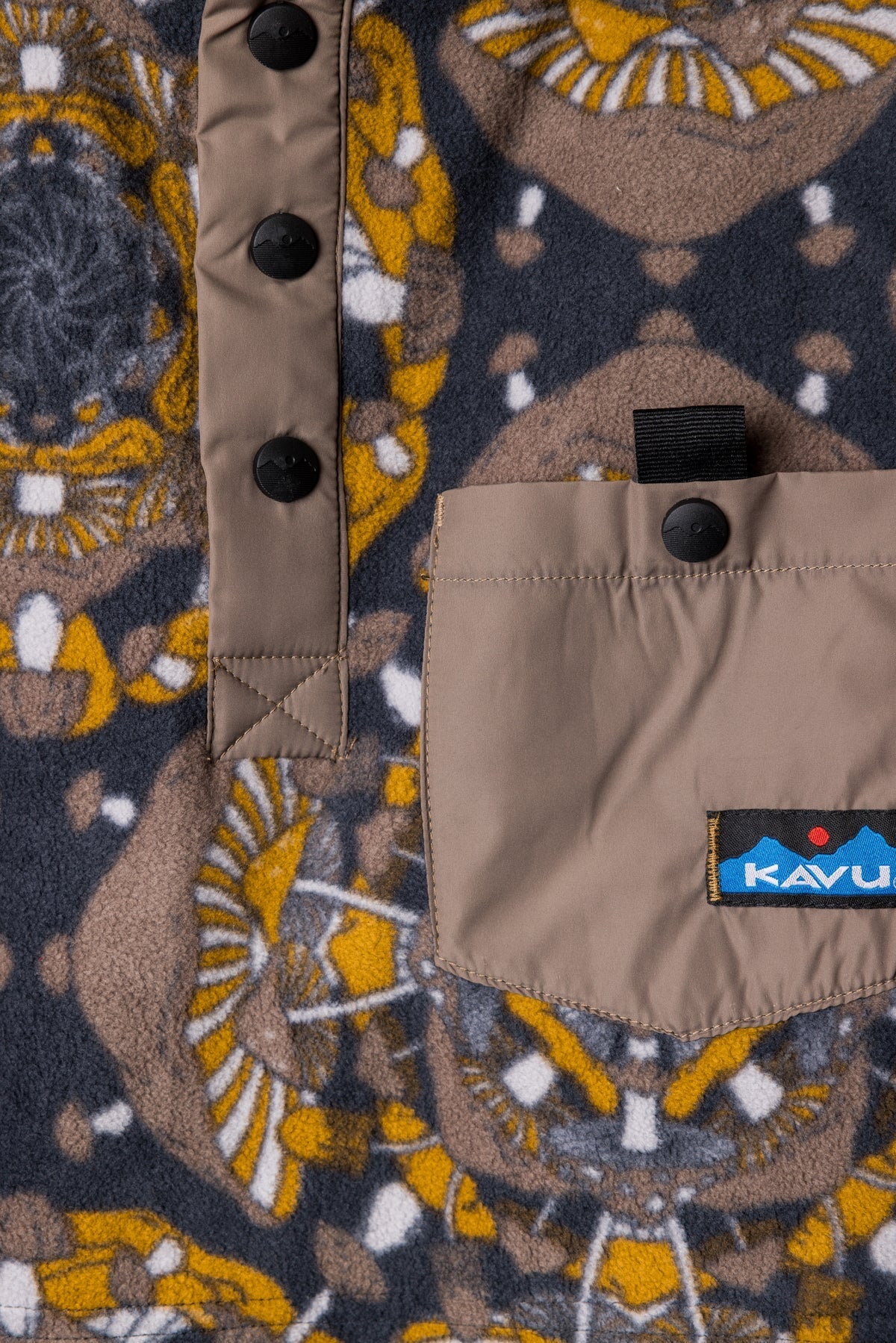 Kavu Teannaway Herren Pullover Fleecepullover Kavu