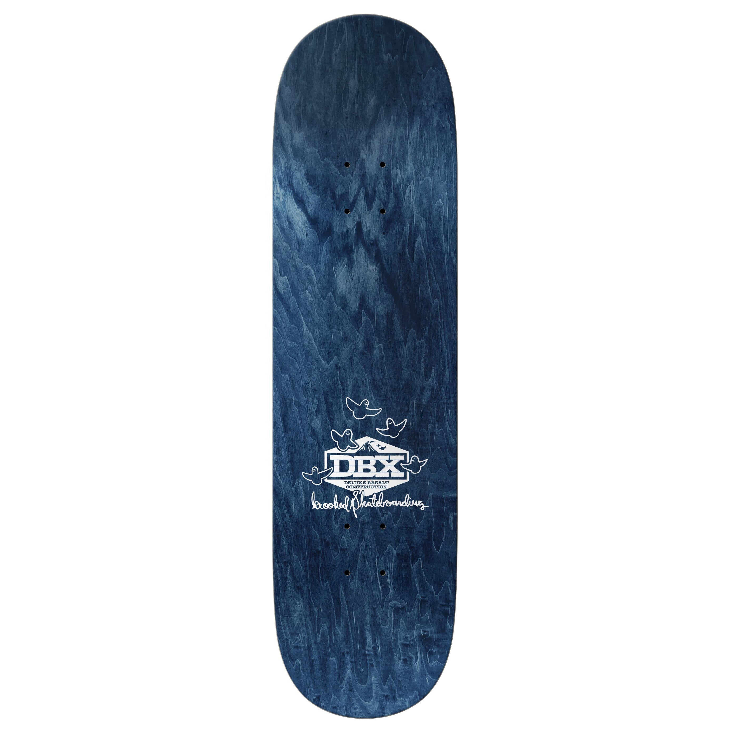 Krooked Eyes "Light Green" DBX Deck - 8,25" Full SE Decks Krooked Skateboards