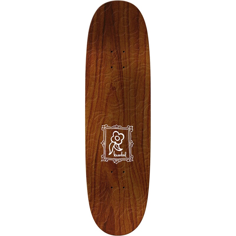 Krooked Flowers Emboss Deck - 8.75" Decks Krooked Skateboards