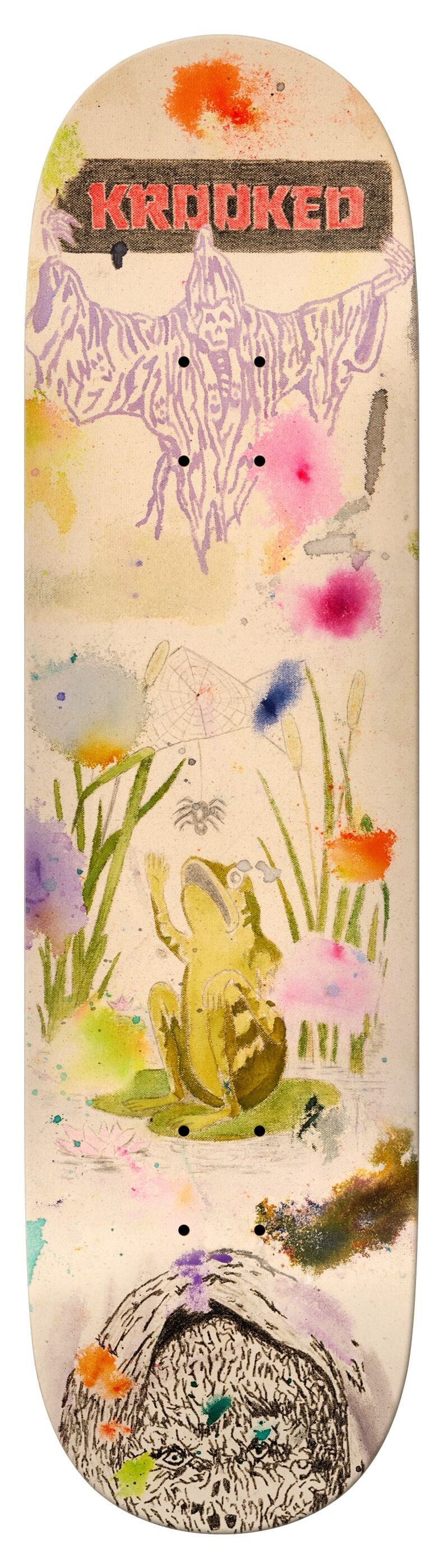 Krooked Gueat Artist Kevin Emmerson Deck - 8.5" Decks Krooked Skateboards