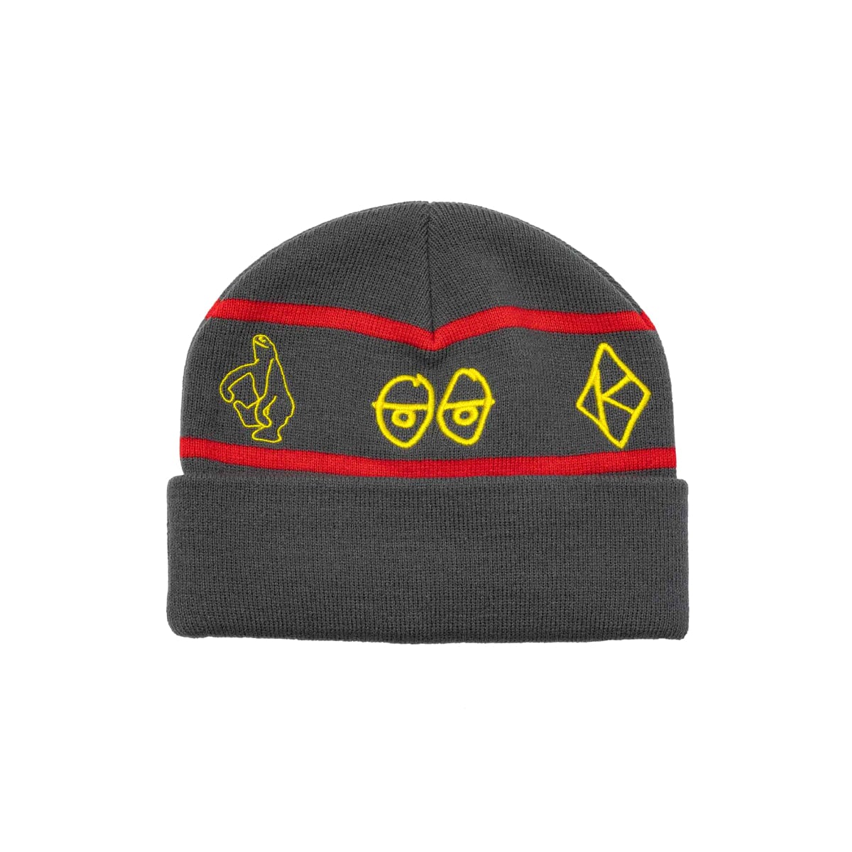 Krooked Naskar Beanie Unisex Beanie Krooked Skateboards