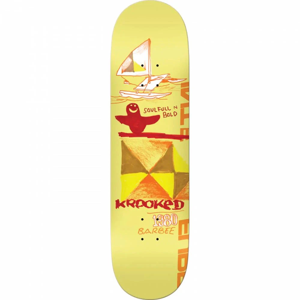 Krooked Soulfull Barbee Deck - 8.5" Decks Krooked Skateboards
