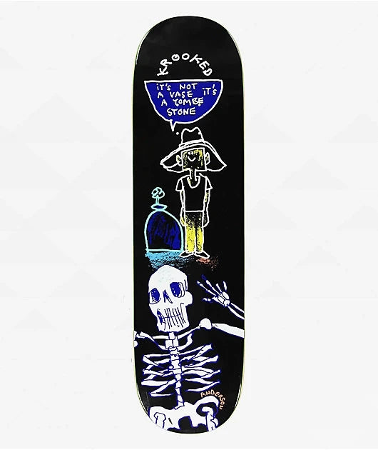 Krooked Tombstone Anderson Deck - 8.38" Decks Krooked Skateboards