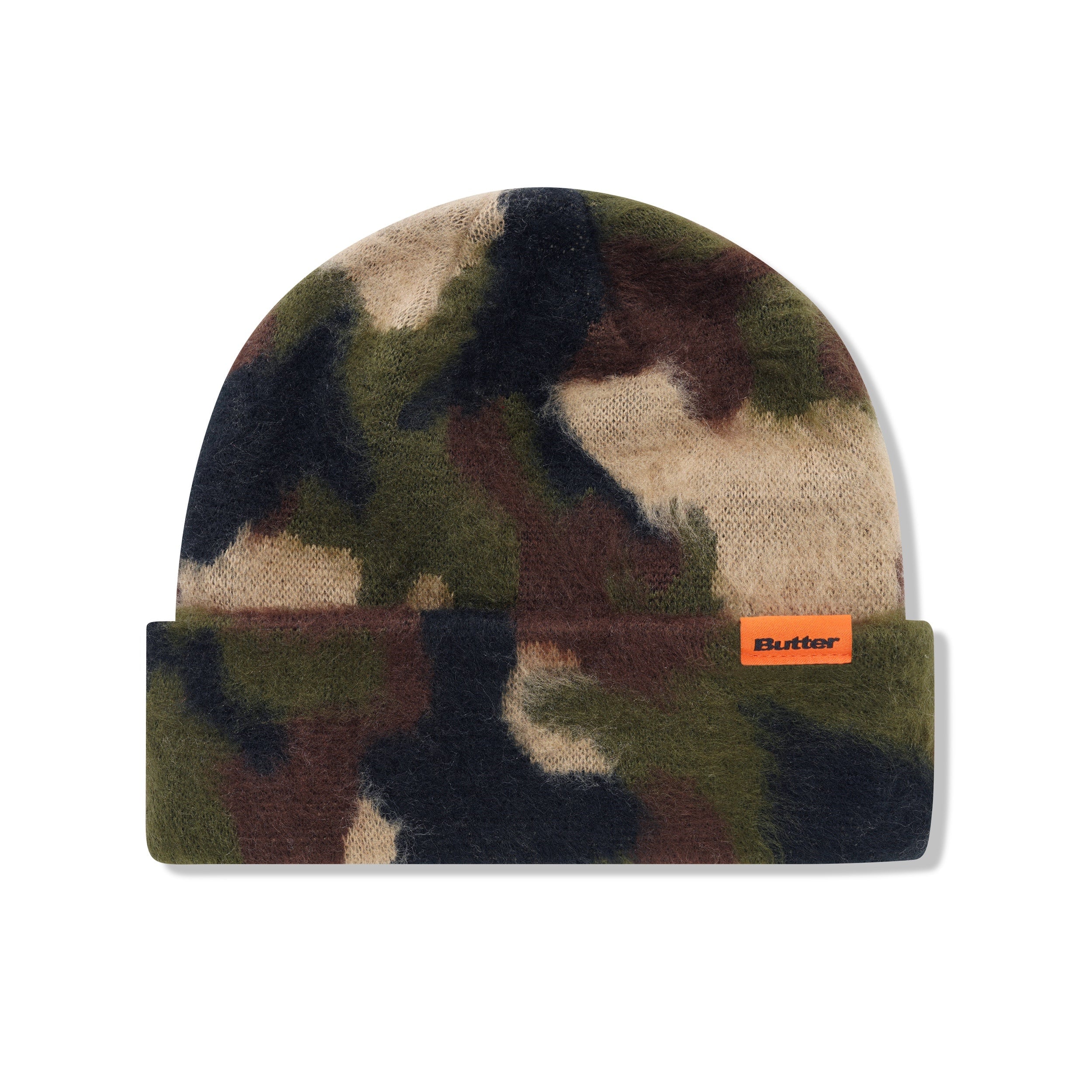 Mohair Camo Cuff Beanie Beanie Butter Goods