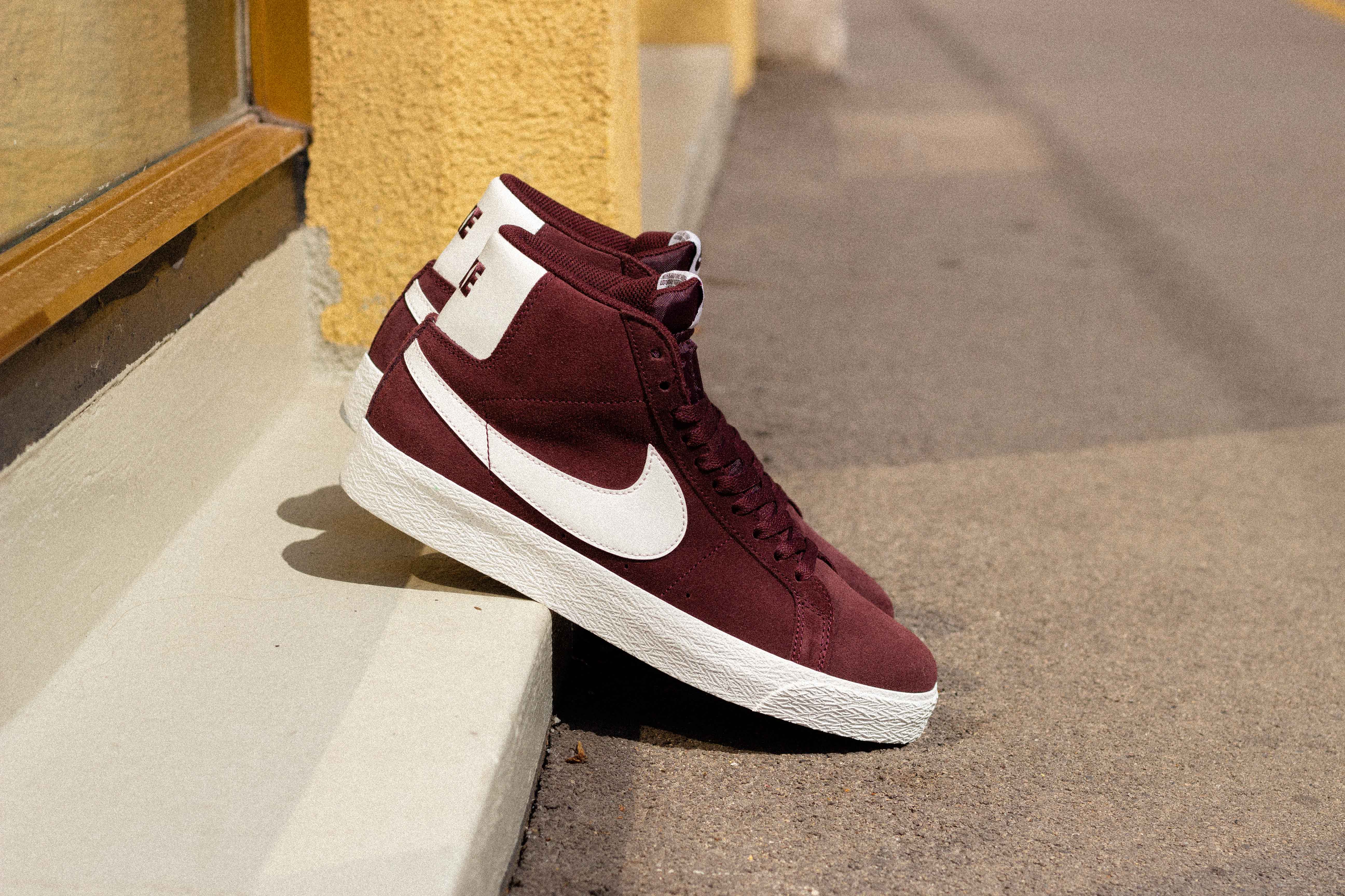 Nike SB Blazer Mid Skate Schuhe Herren Skate-Sneakers Nike Skateboarding