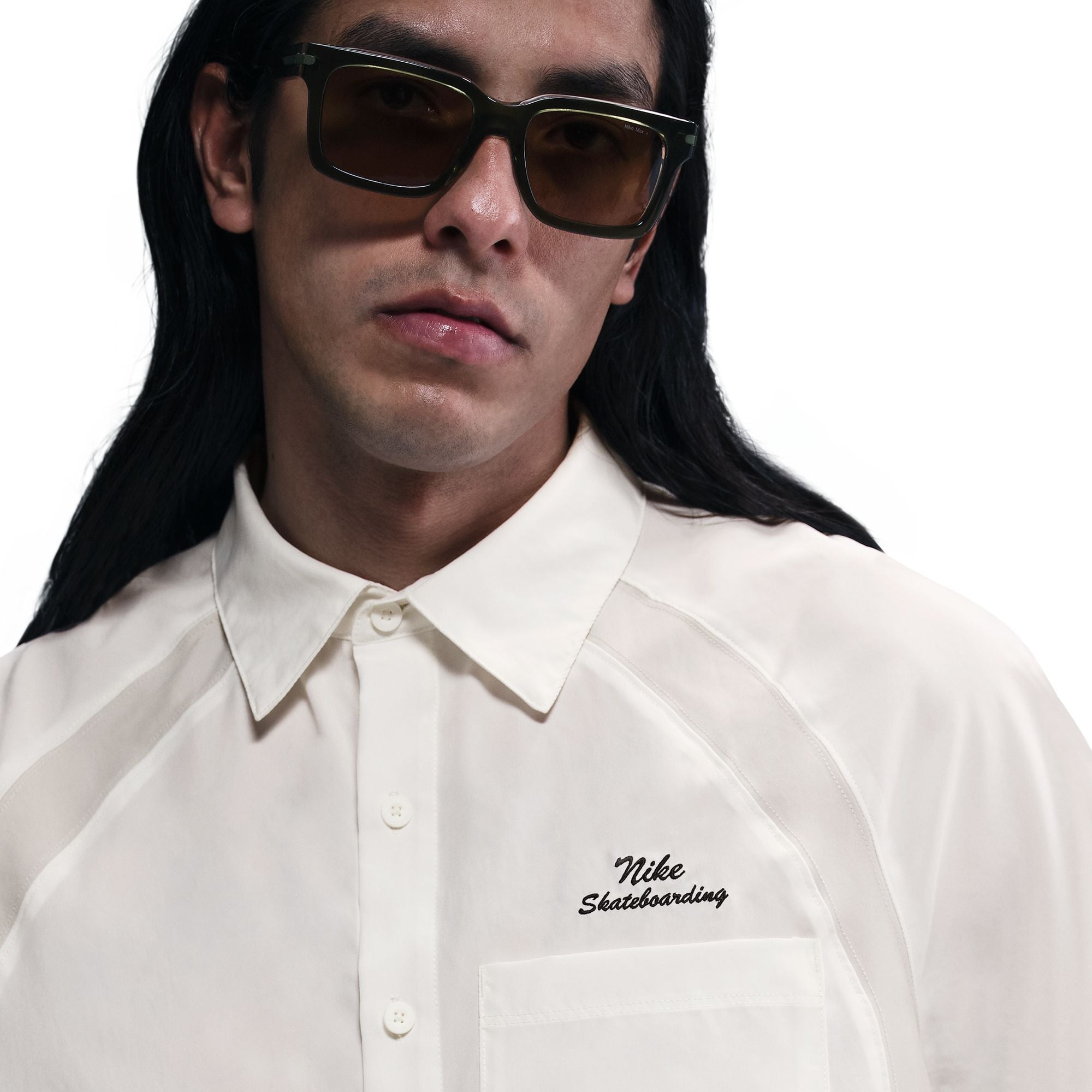 Nike SB Dri-FIT Kurzarm-Bowler Herren Langarm-Hemd Nike Skateboarding