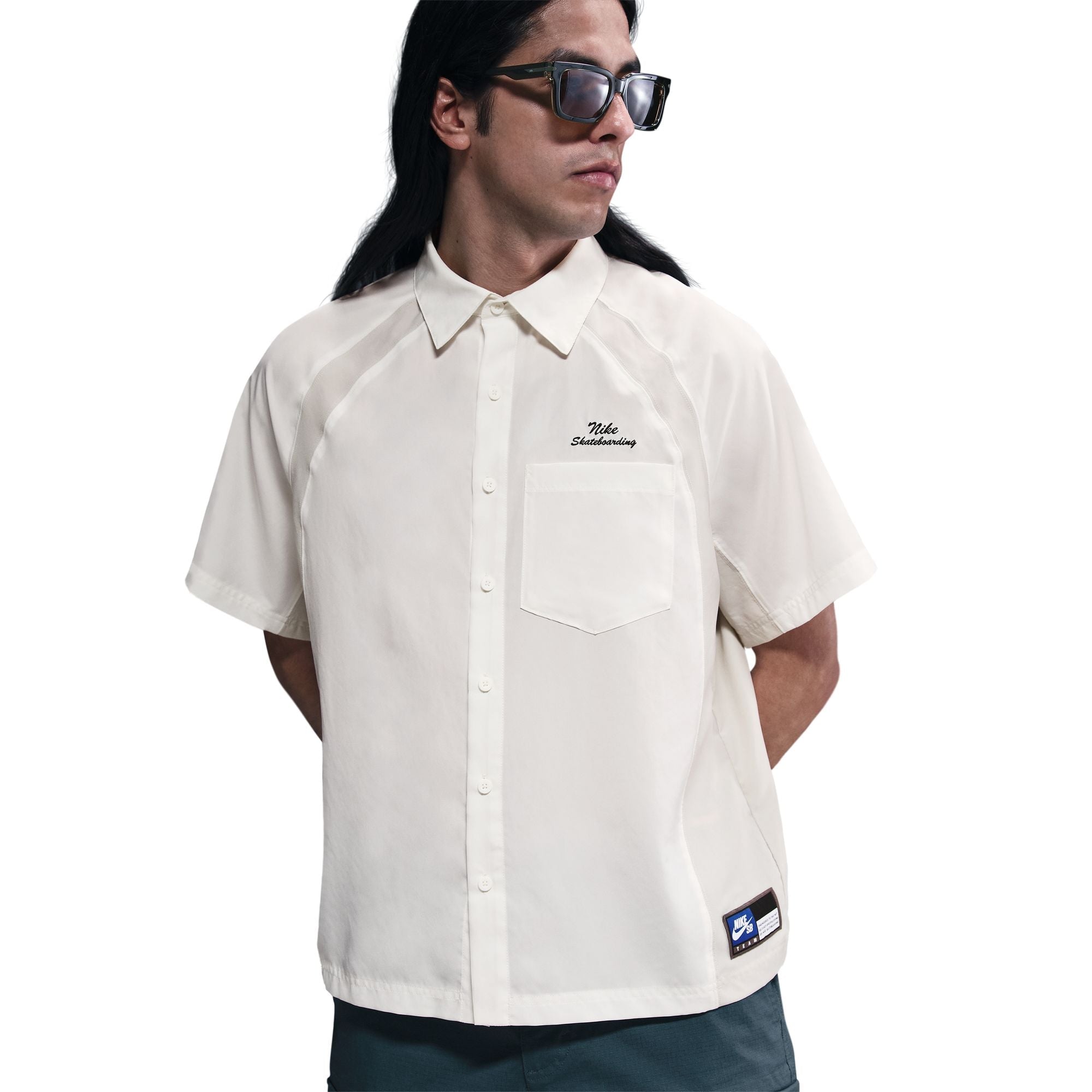 Nike SB Dri-FIT Kurzarm-Bowler Herren Langarm-Hemd Nike Skateboarding