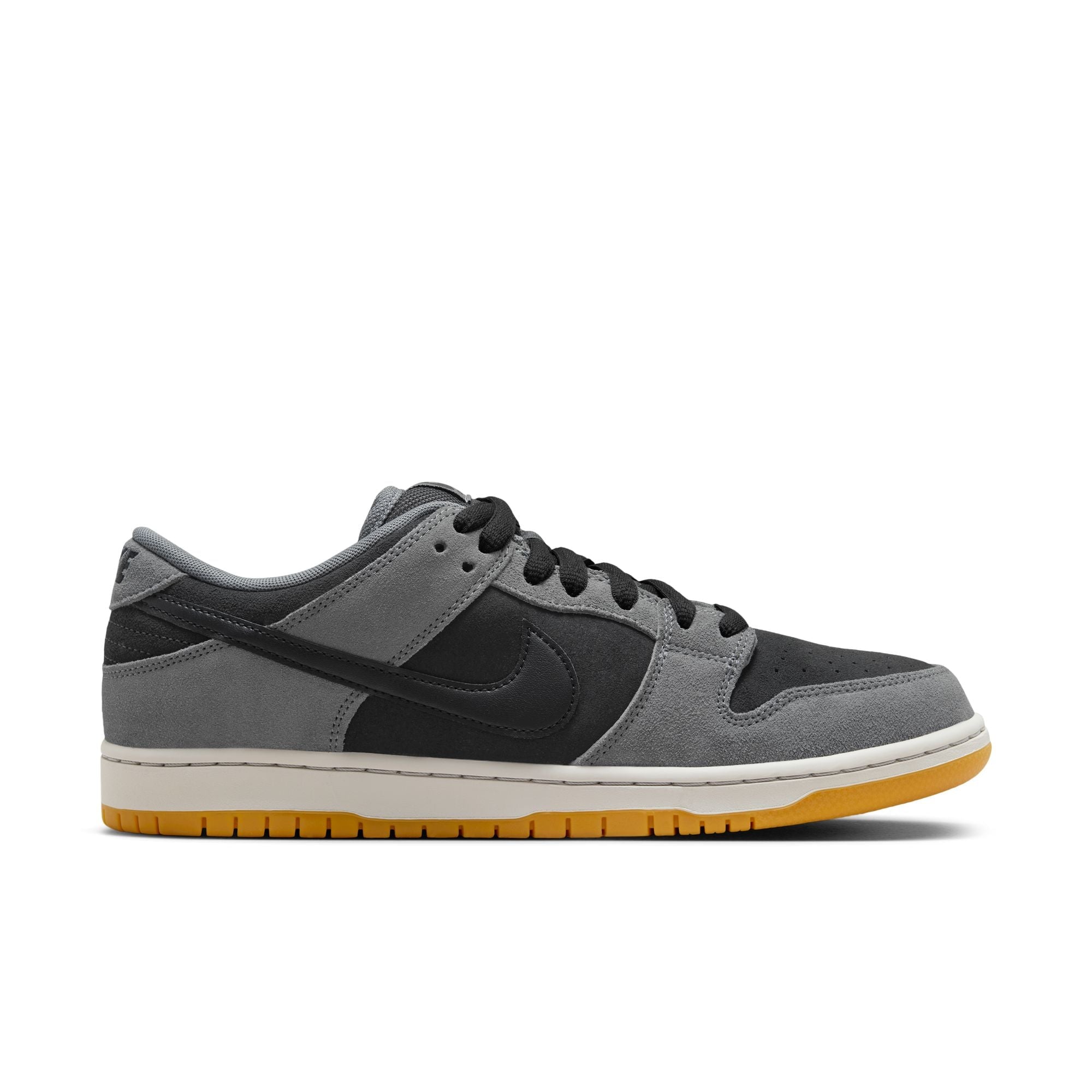Nike SB Dunk Low Pro Black & Smoke Grey Skate Schuhe Skate-Sneakers Nike Skateboarding