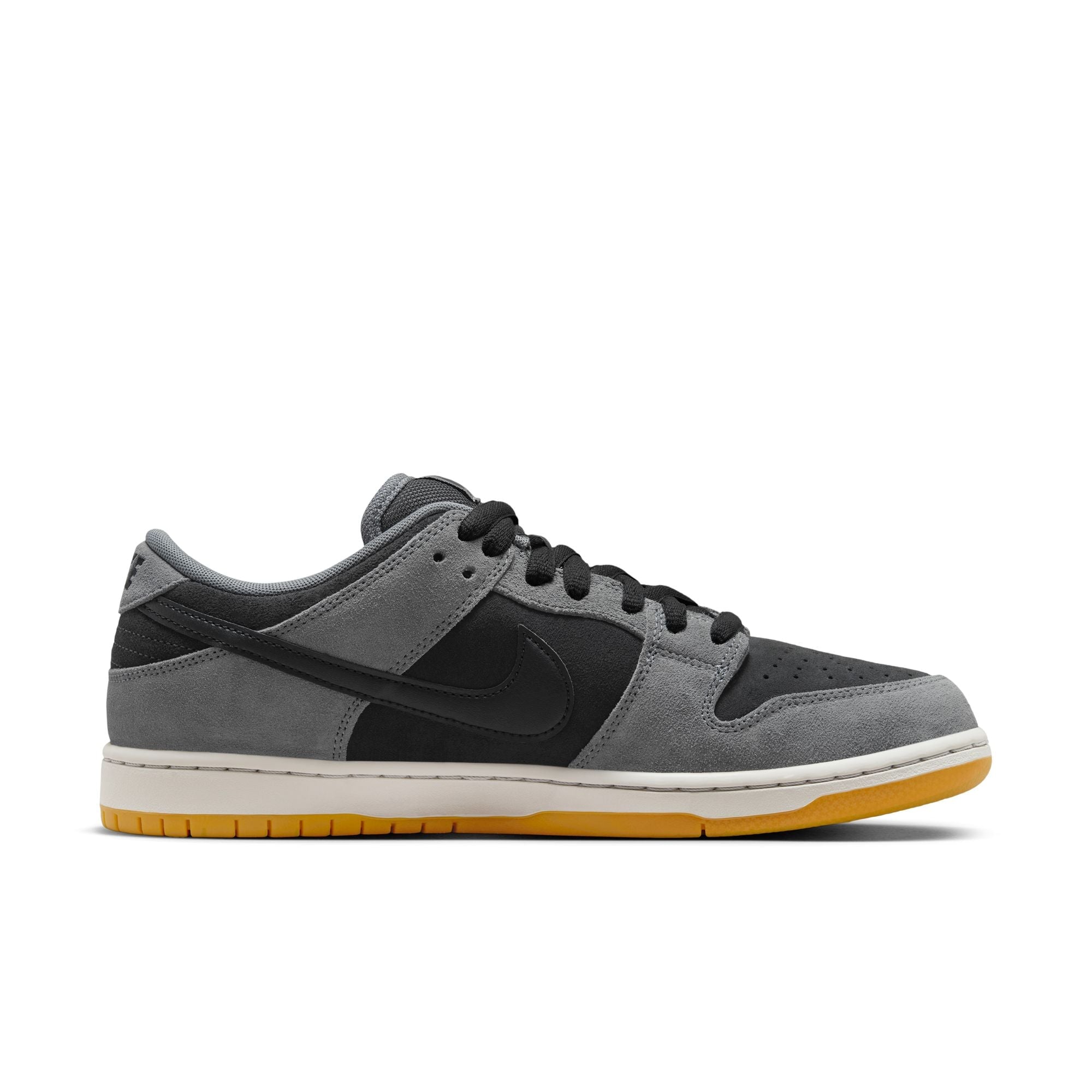 Nike SB Dunk Low Pro Black & Smoke Grey Skate Schuhe Skate-Sneakers Nike Skateboarding