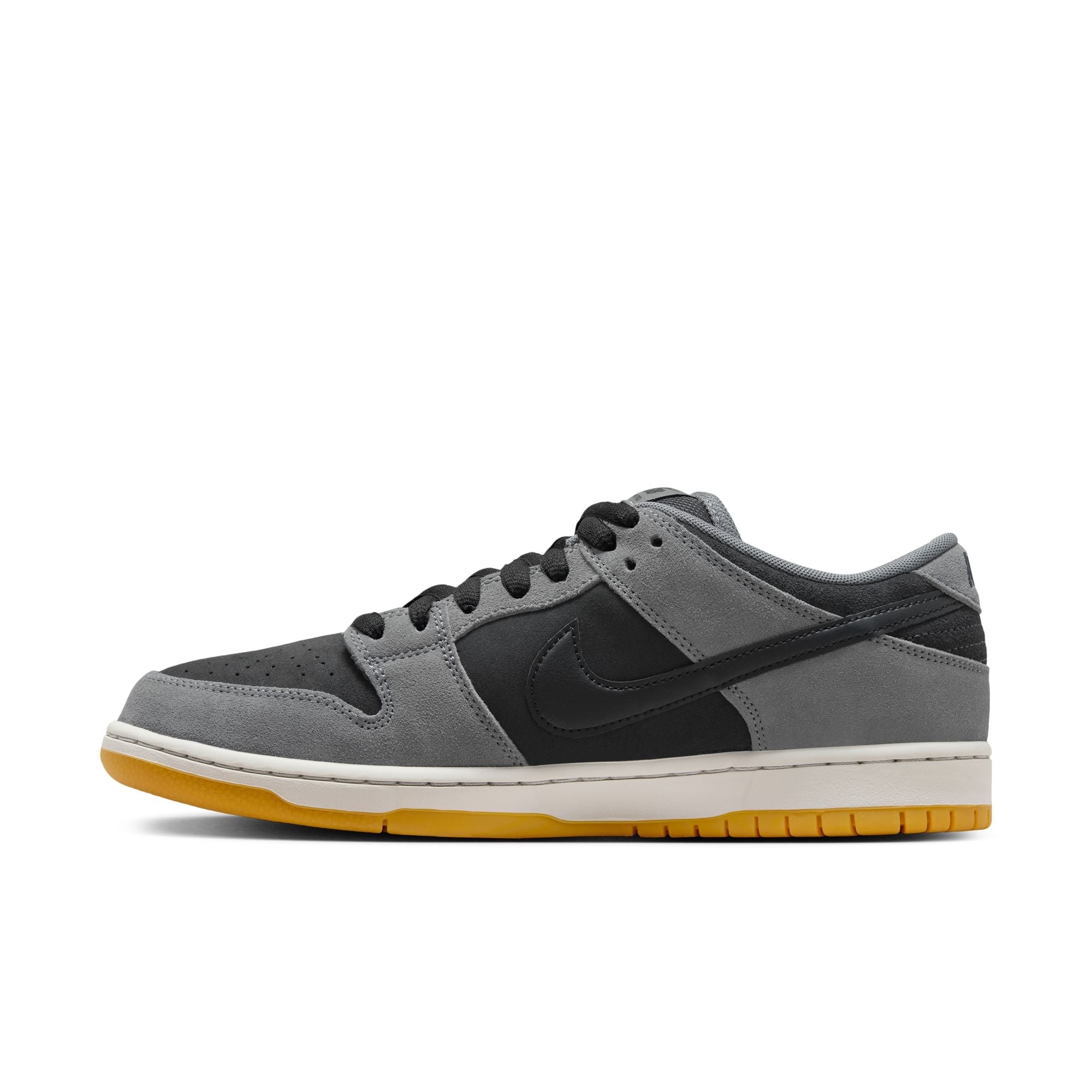 Nike SB Dunk Low Pro Black & Smoke Grey Skate Schuhe Skate-Sneakers Nike Skateboarding