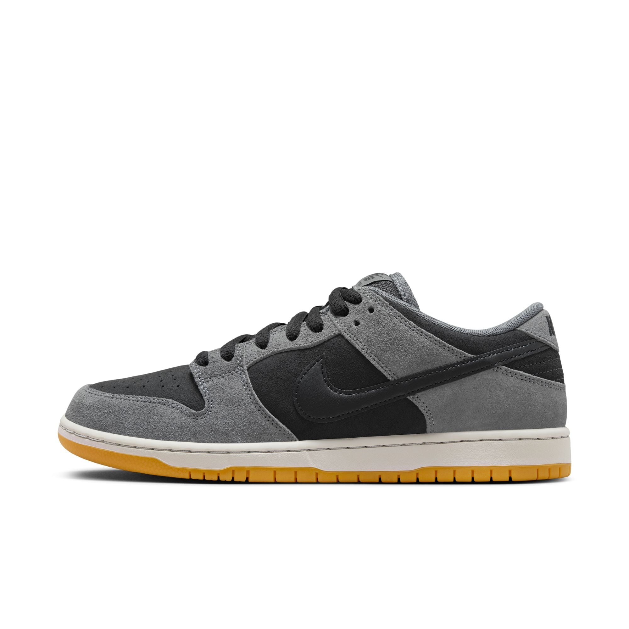Nike SB Dunk Low Pro Black & Smoke Grey Skate Schuhe Skate-Sneakers Nike Skateboarding