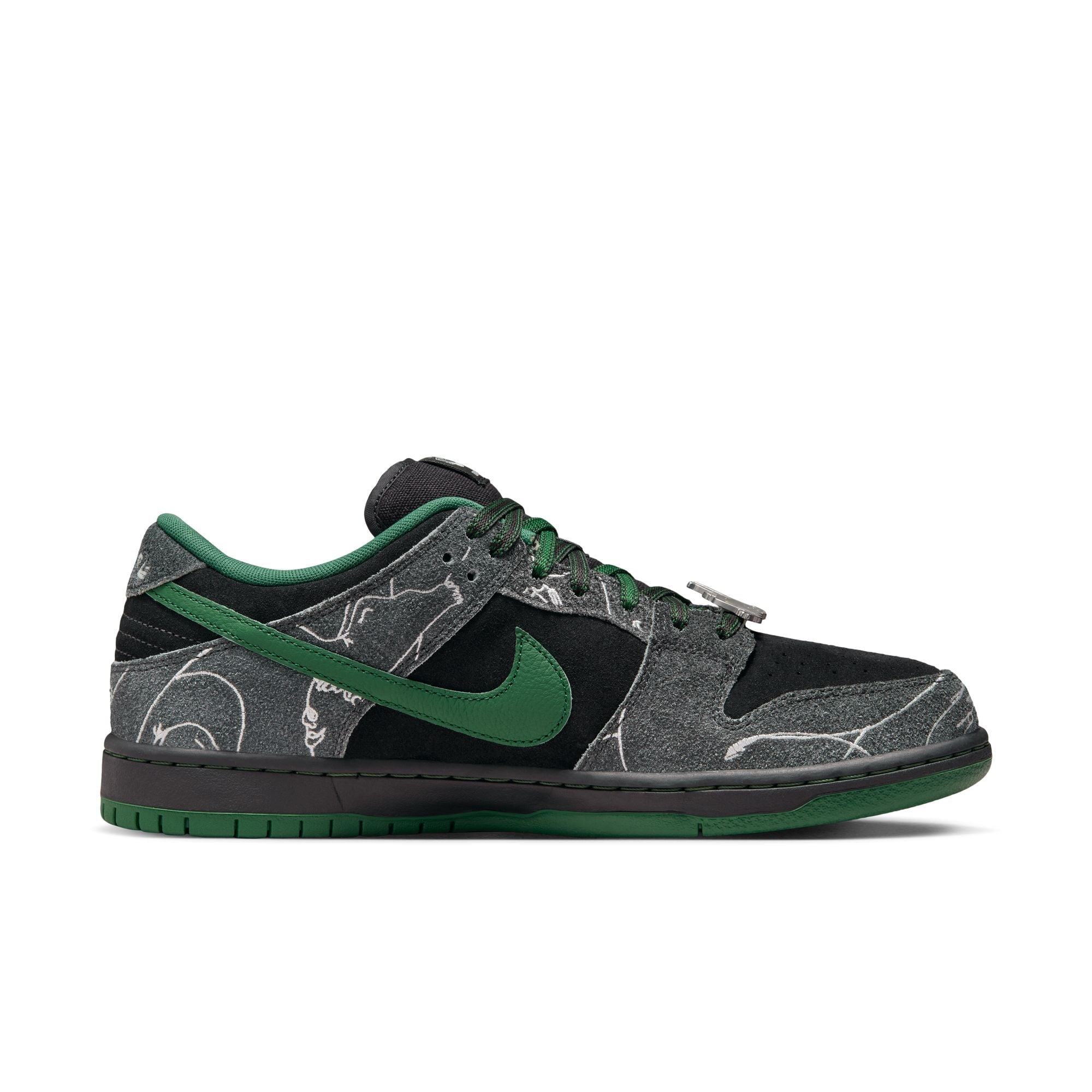 Nike SB Dunk Low Pro QS "THERE Skateboards" Skate Schuhe Herren Skate-Sneakers Nike Skateboarding