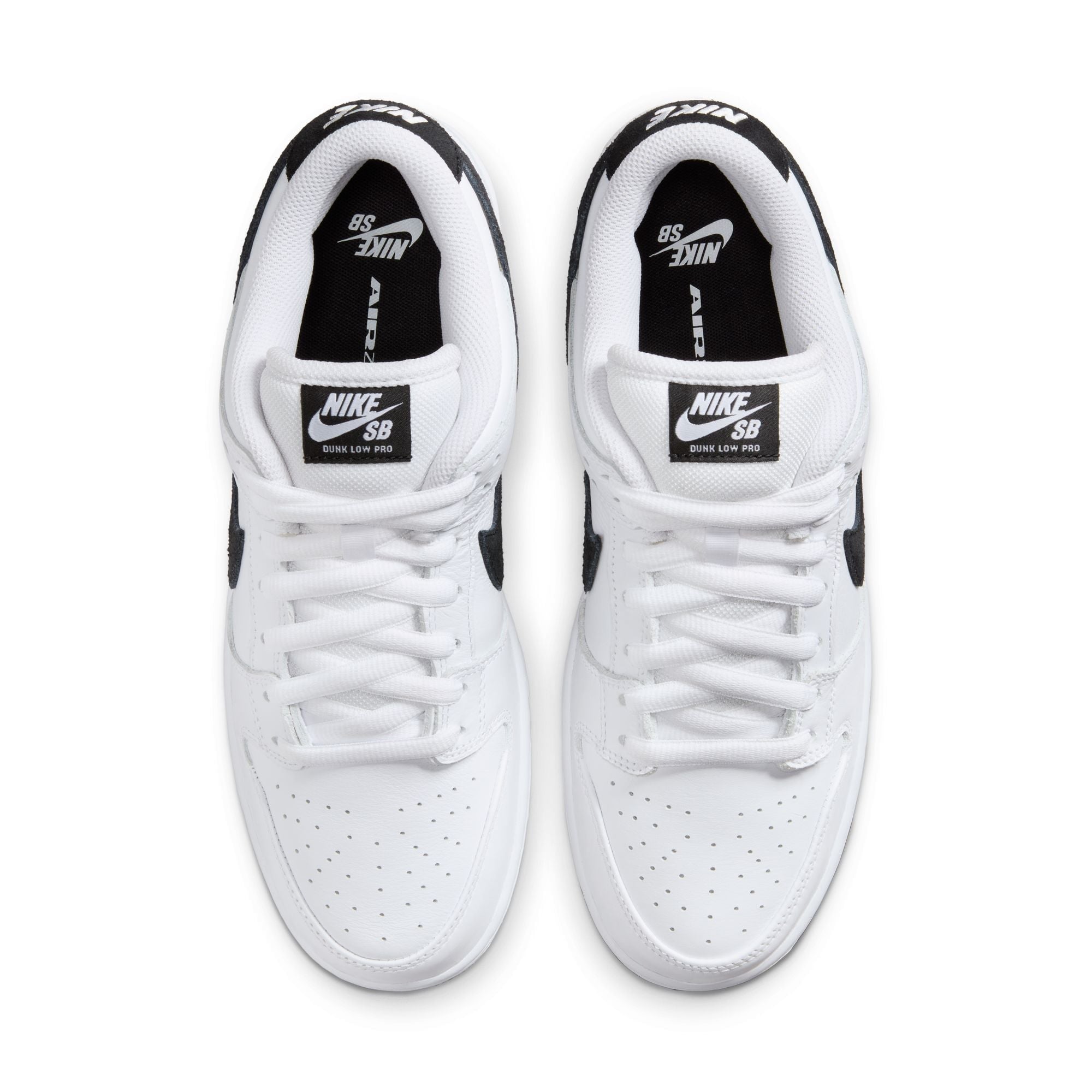Nike SB Dunk Low White Black 2025 Skate Schuhe Skate-Sneakers Nike Skateboarding