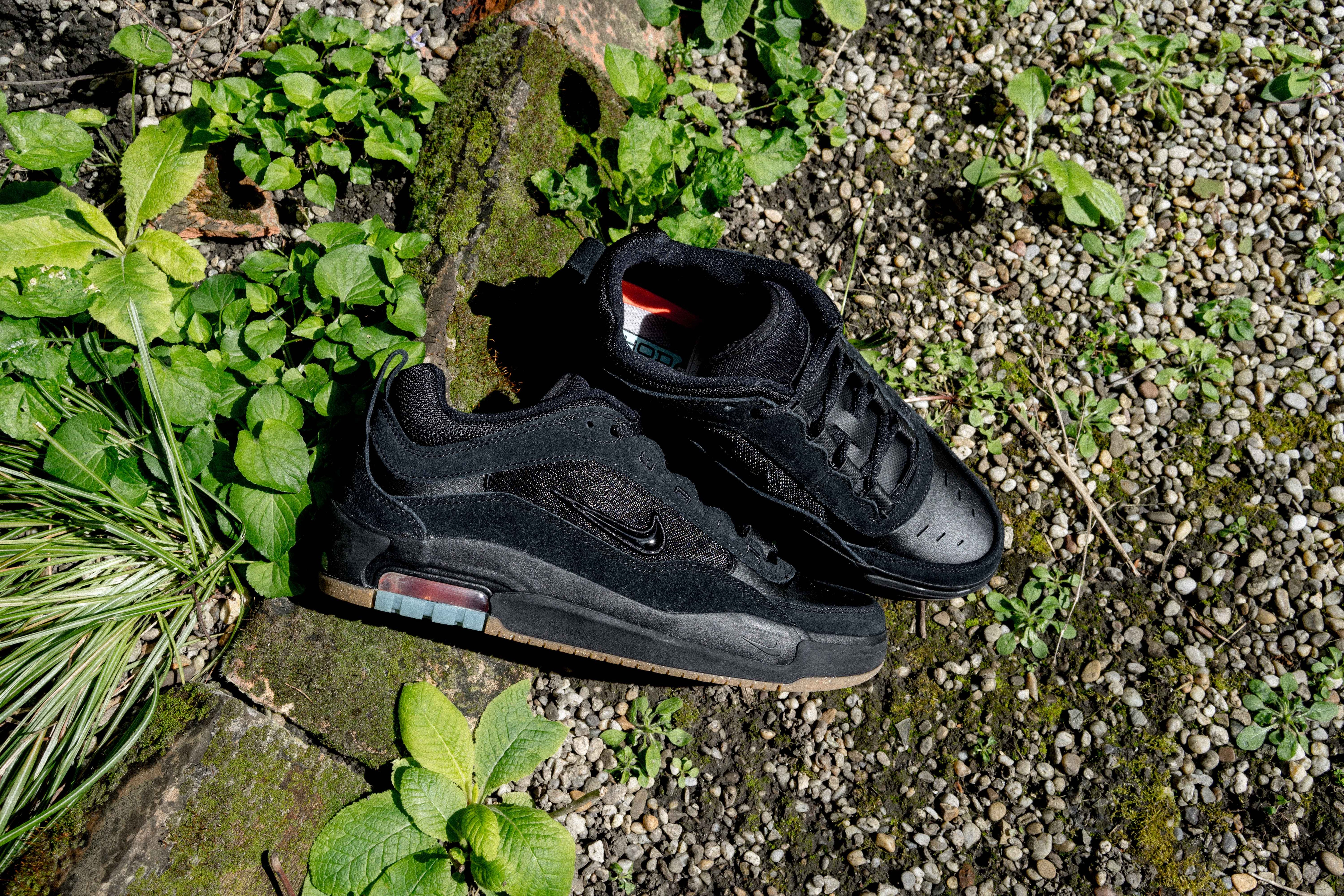 Nike SB Ishod 2 Max Skate Schuhe Herren Black/Black Skate-Sneakers Nike Skateboarding