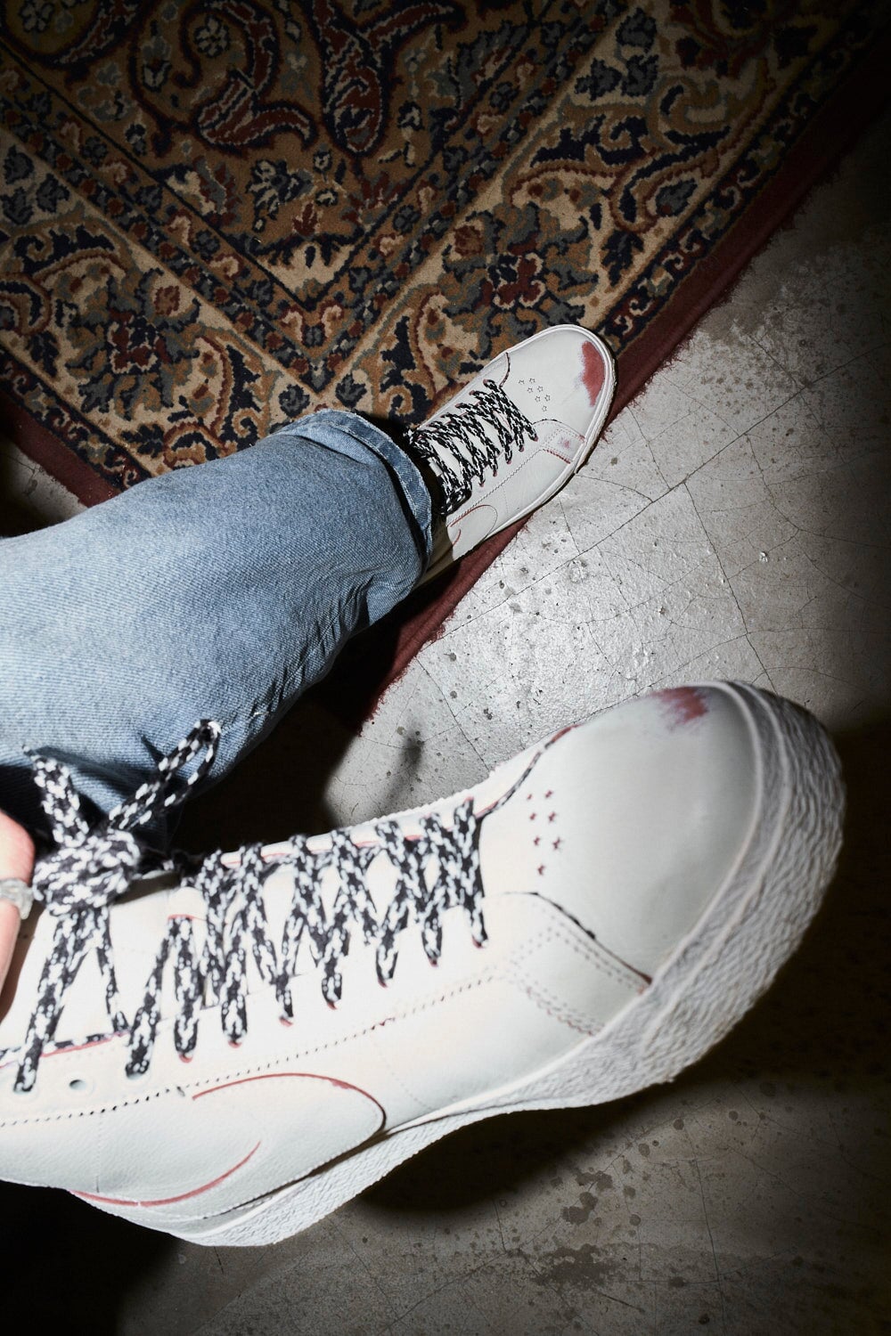 Nike SB x "Welcome Madrid" Blazer Mid Skate Schuhe Unisex Skate-Sneakers Nike Skateboarding