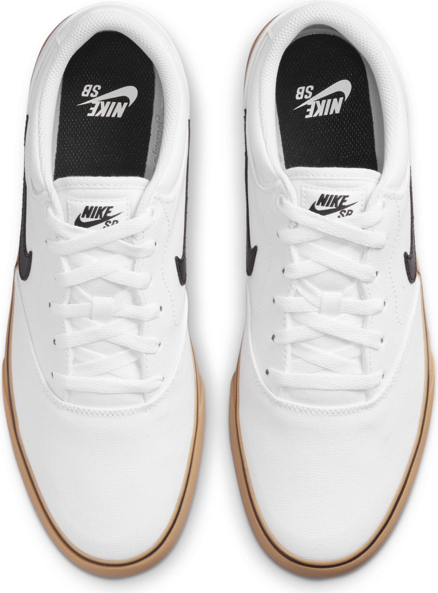 Nike SB Chron 2 Canvas White/Black-White-Gu Bild 2