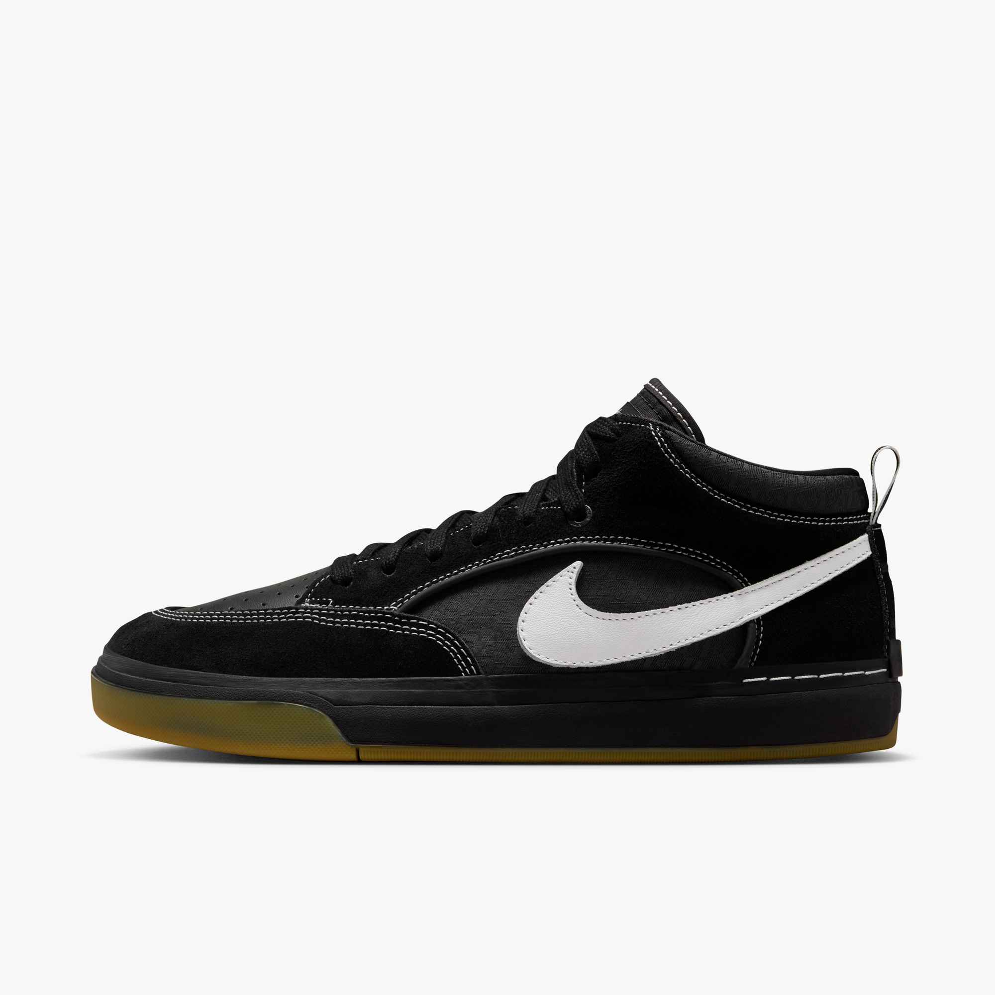 Nike SB React Leo Black/White-Black-Gu Bild 3