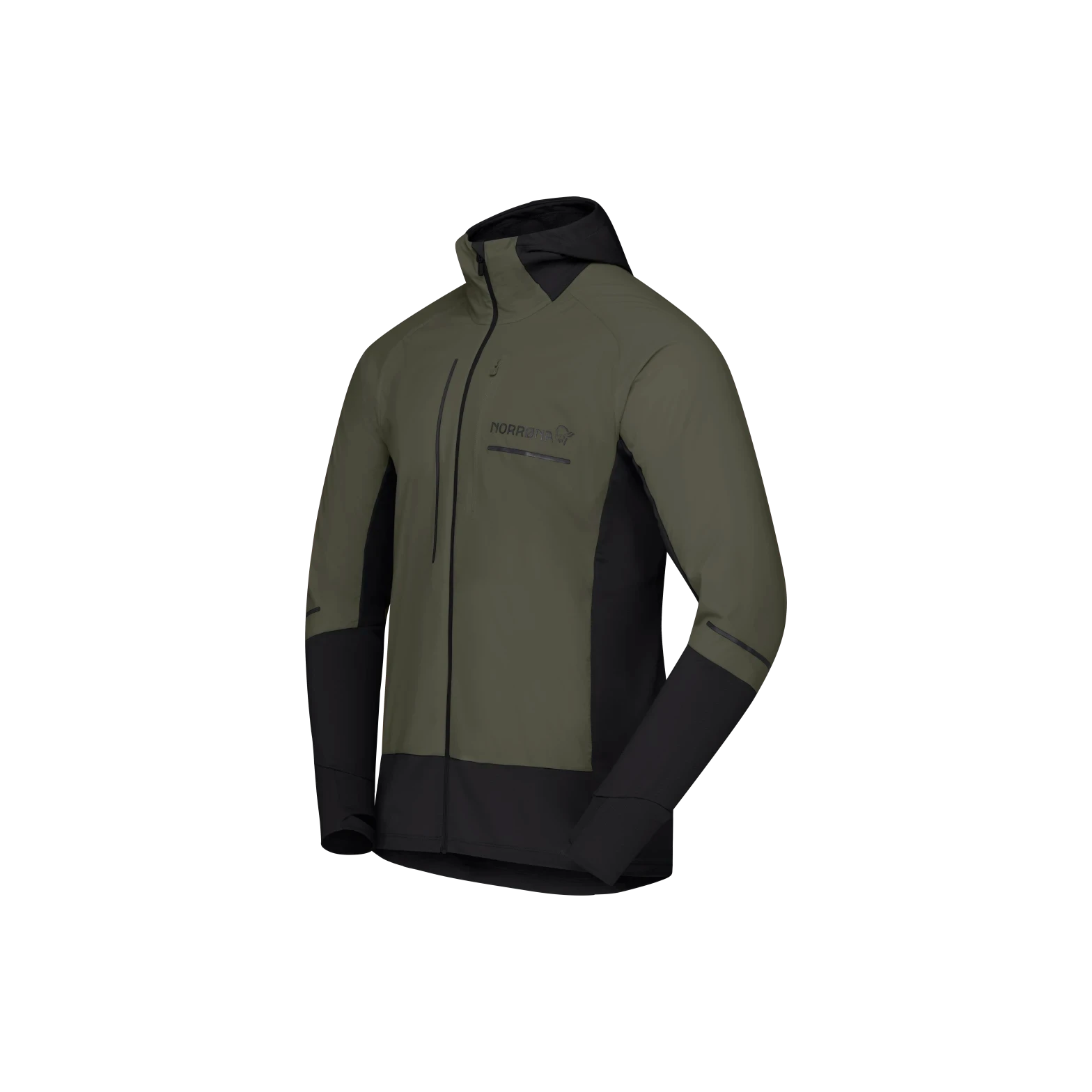 Norrona Senja Alpha90 Hood Fleecejacke Herren Fleecejacke Norrona