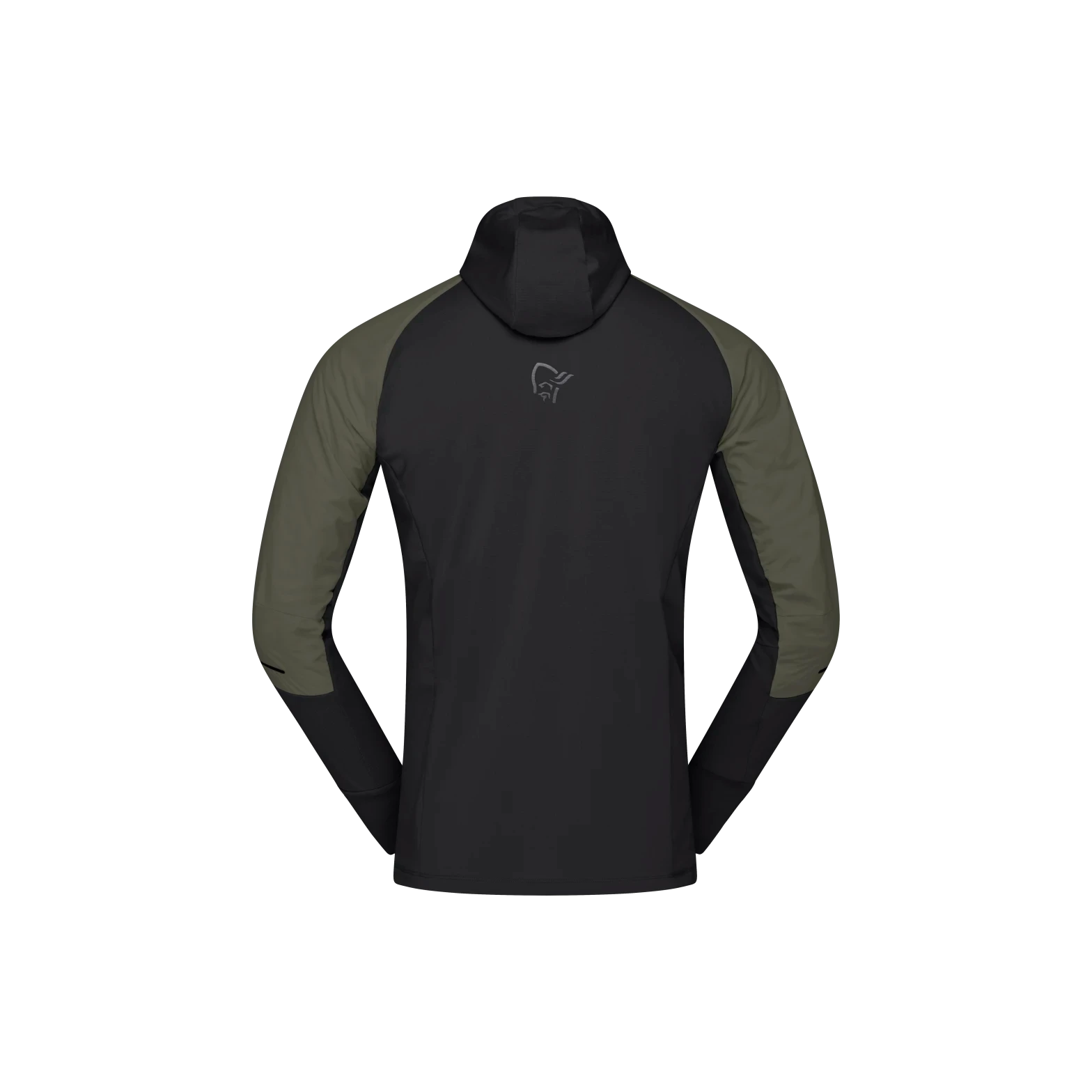 Norrona Senja Alpha90 Hood Fleecejacke Herren Fleecejacke Norrona