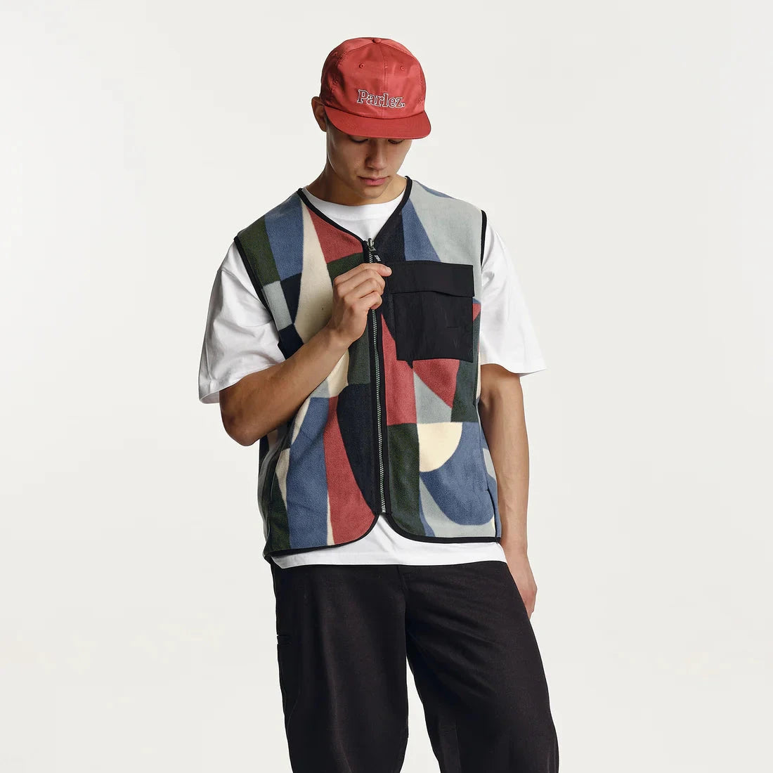 Parlez Amisk Reversible Gillet Herren Weste Parlez