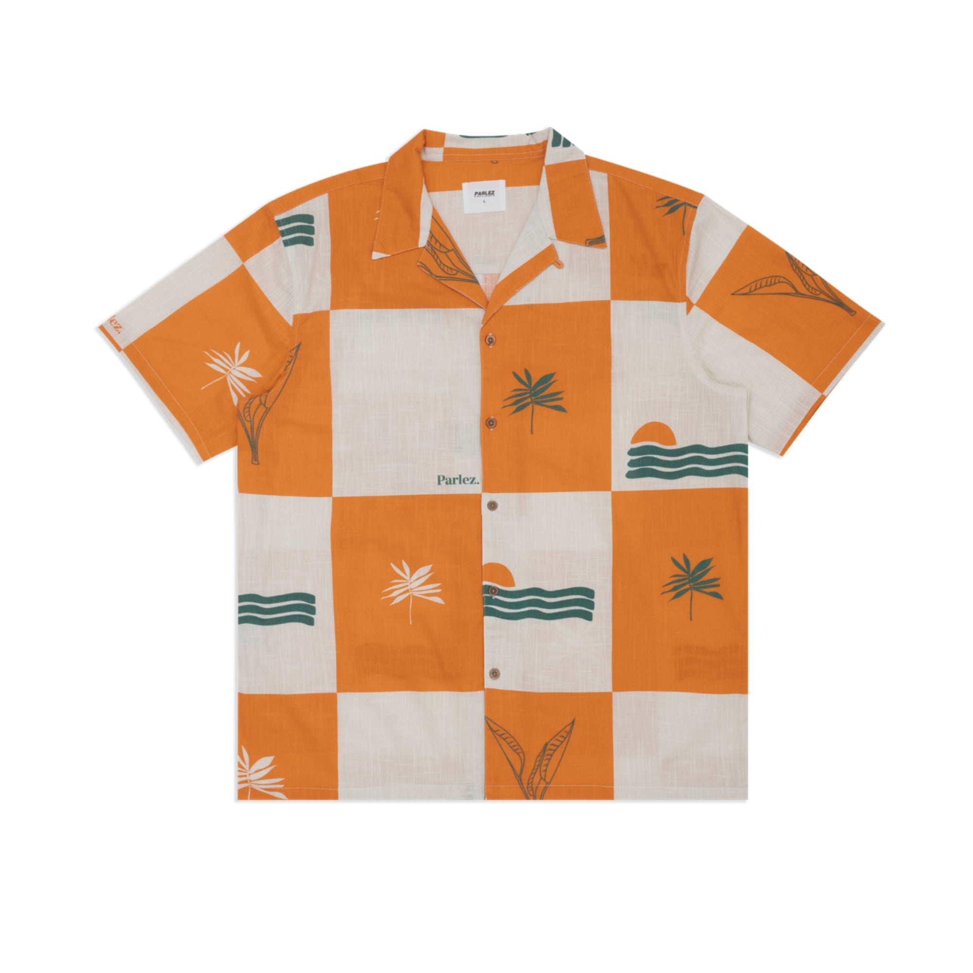 Parlez Cabo Shirt Herren Kurzarm-Hemd Parlez