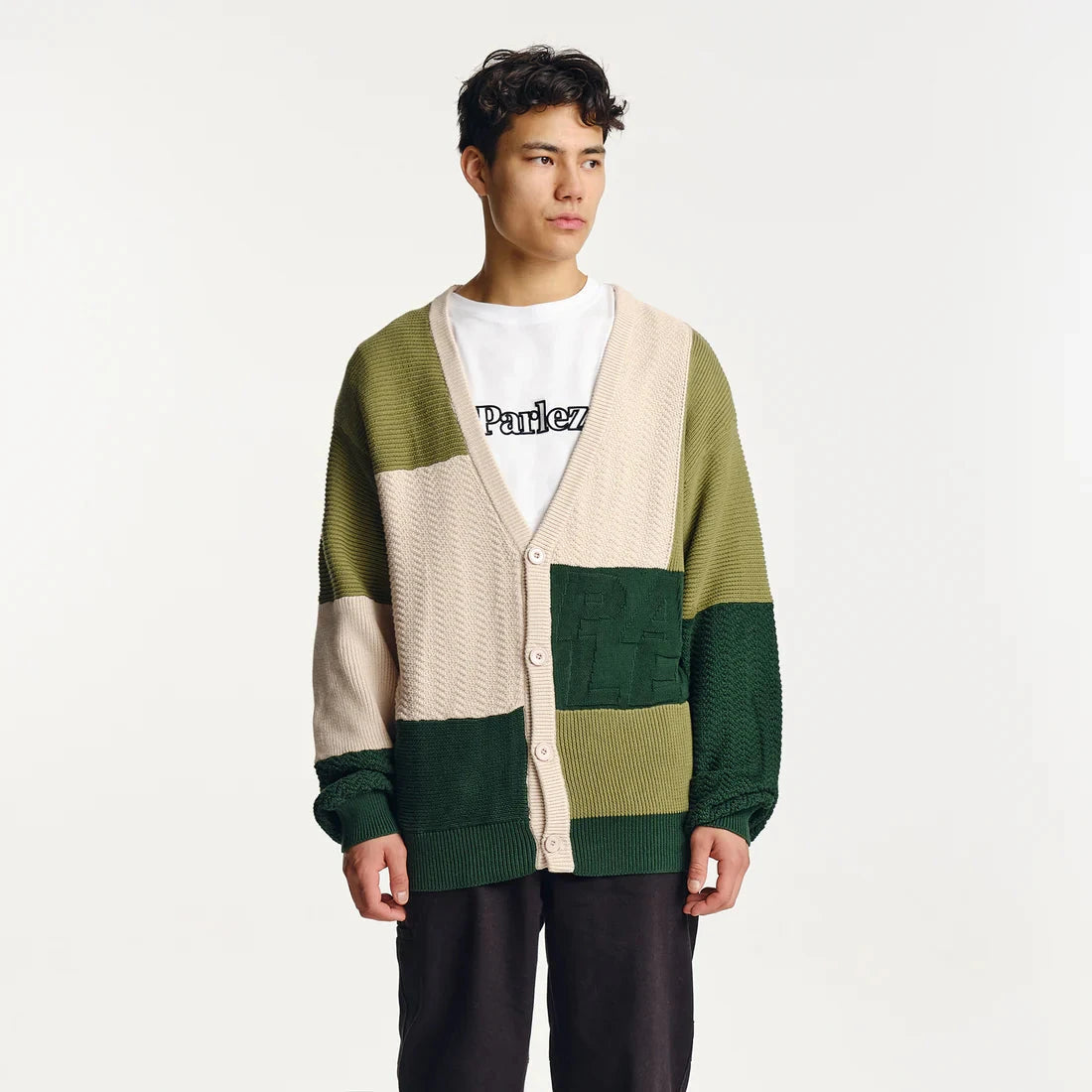 Parlez Flinton Knit Strickjacke Herren Strickpullover Parlez