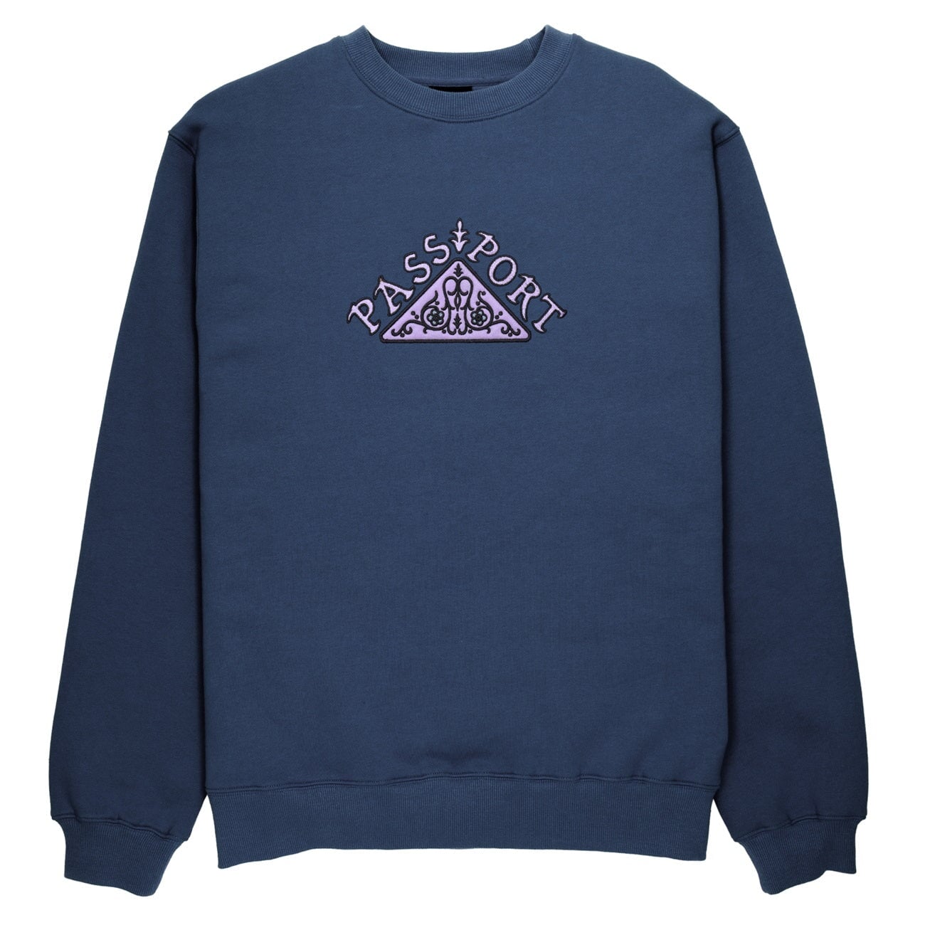 Pass~Port Manuscript Crewneck Herren Crewneck Passport Skateboards