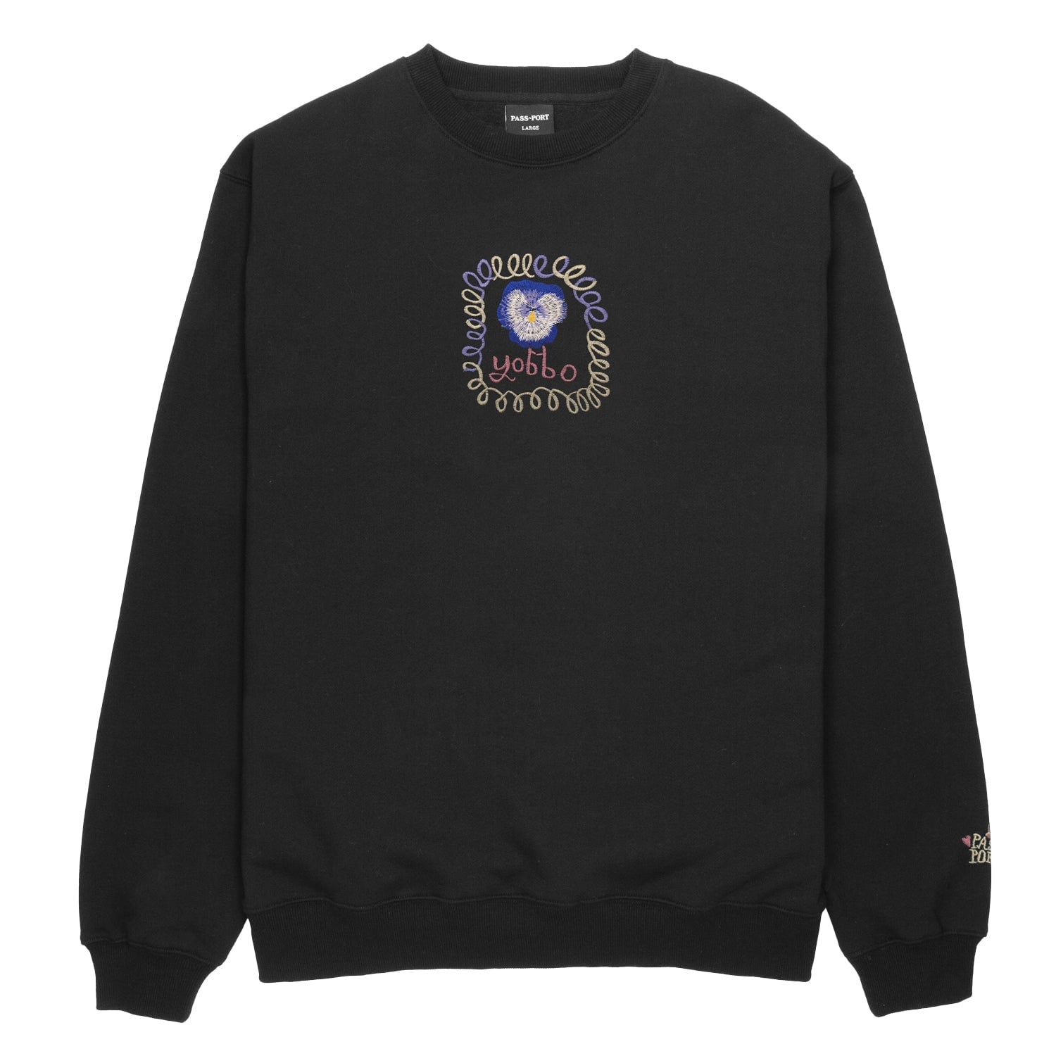Pass~Port Yobbo Sweater Herren Crewneck Passport Skateboards