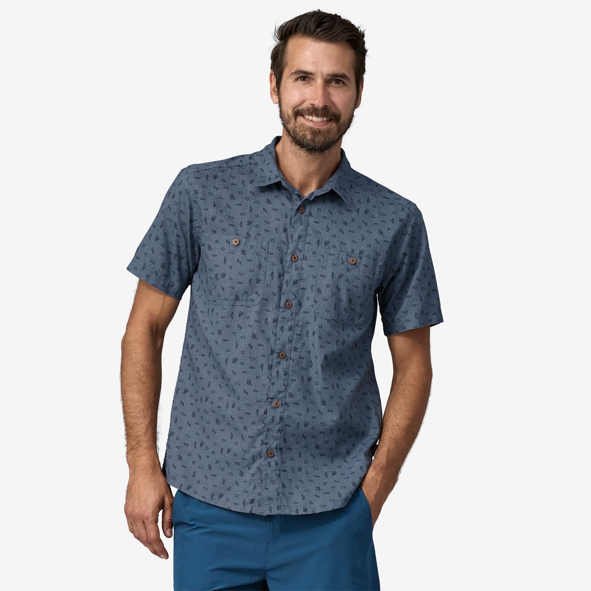 Patagonia Back Step Shirt Herren Hemd Patagonia