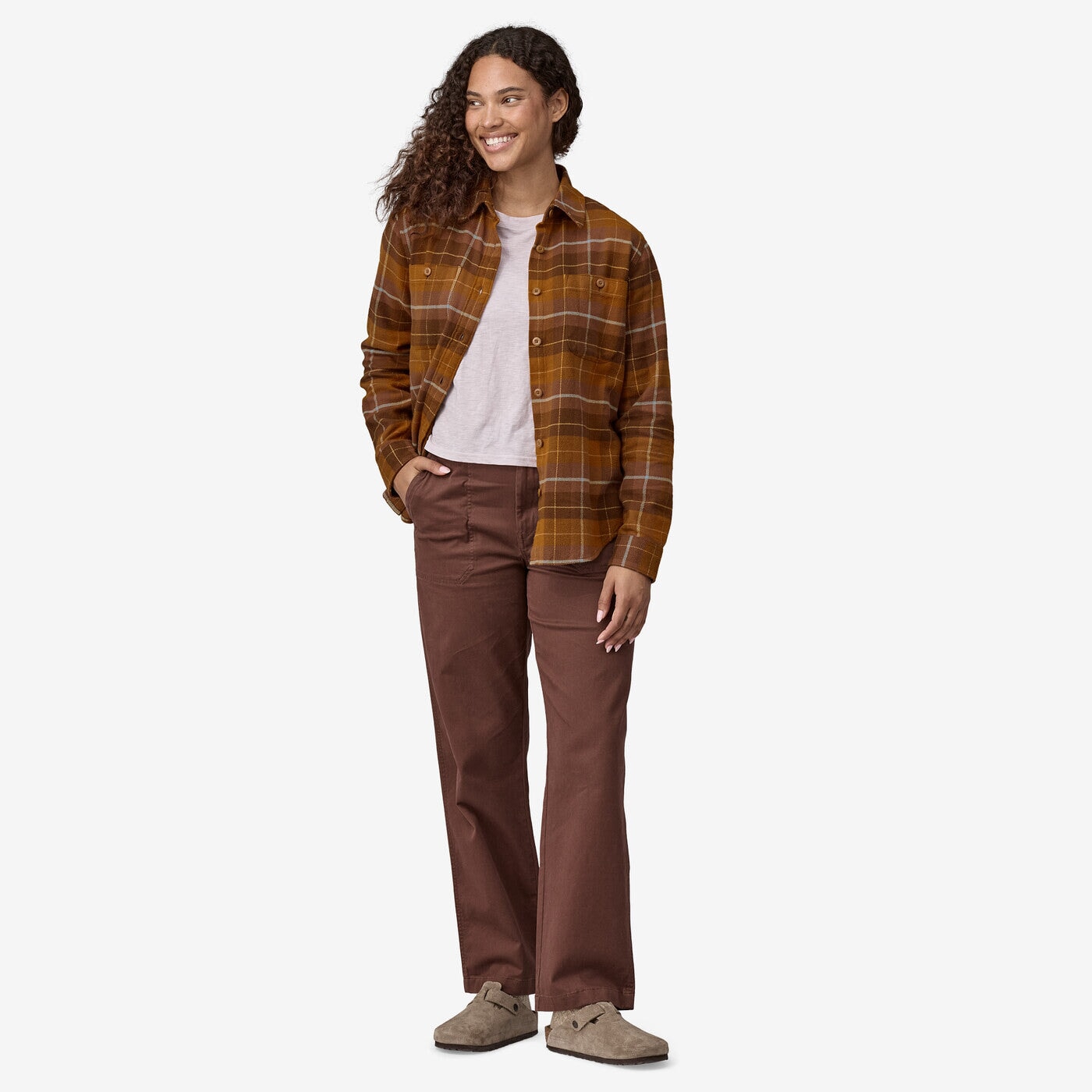 Patagonia Fjord Flannel Shirt Damen Langarm-Shirt Patagonia