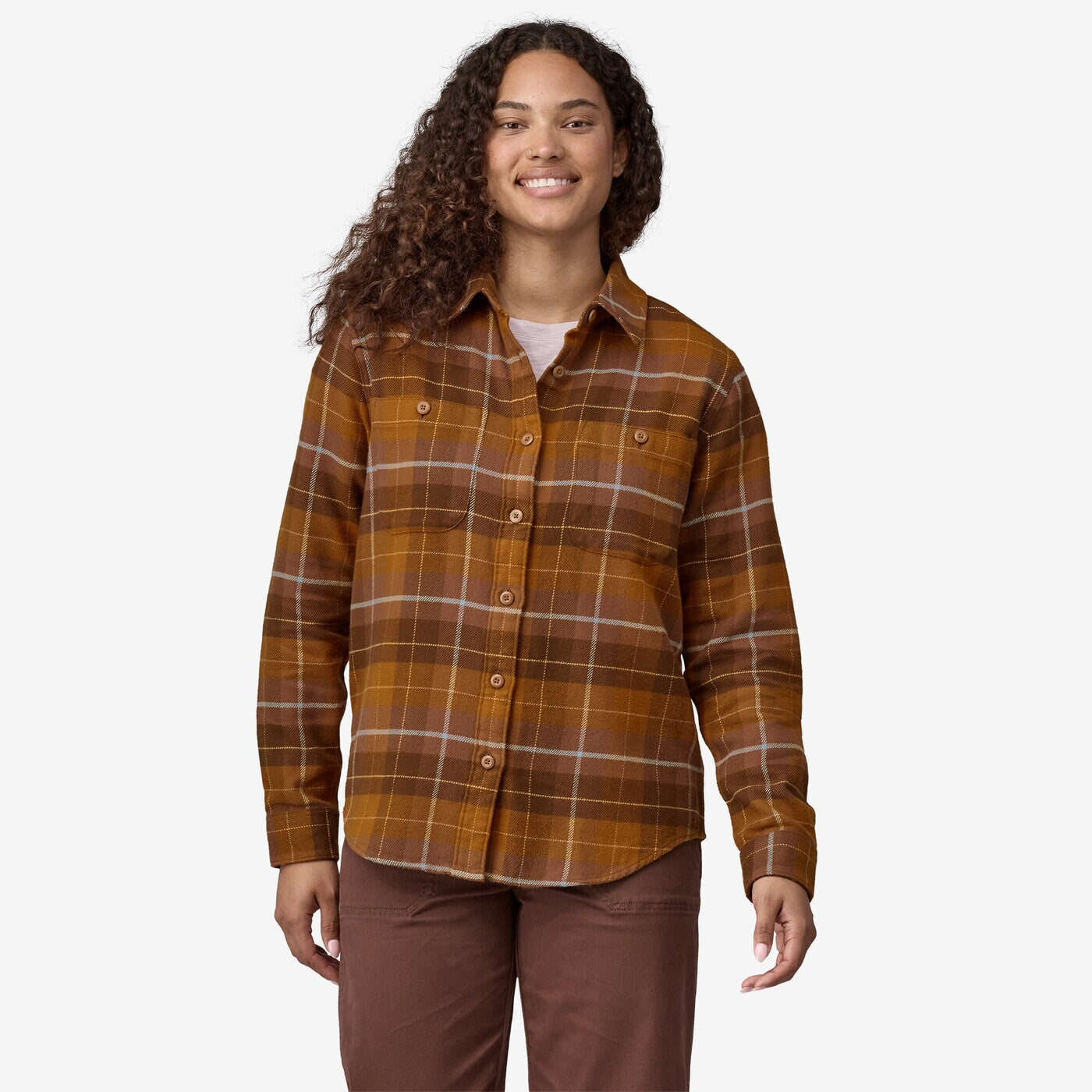 Patagonia Fjord Flannel Shirt Damen Langarm-Shirt Patagonia