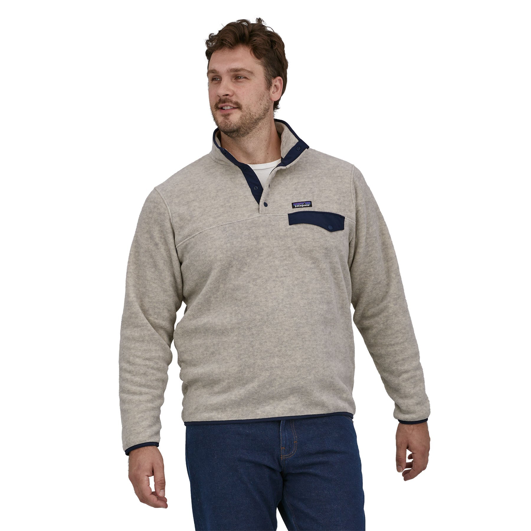 Patagonia Lightweight Synch® Snap‐T Pullover Herren Fleece Patagonia