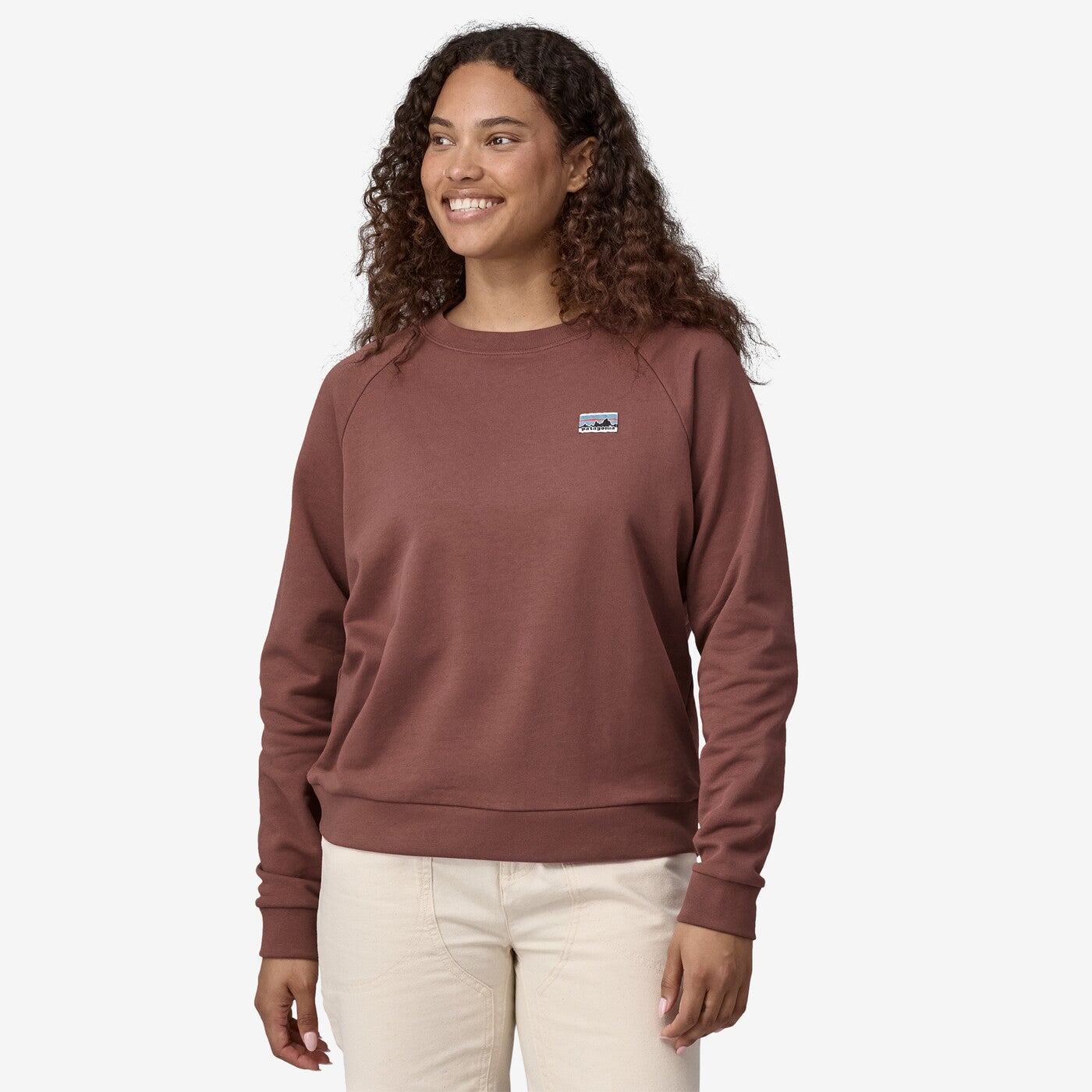 Patagonia Regenerative Organic Certified Cotton Essential Top Damen Crewneck Patagonia