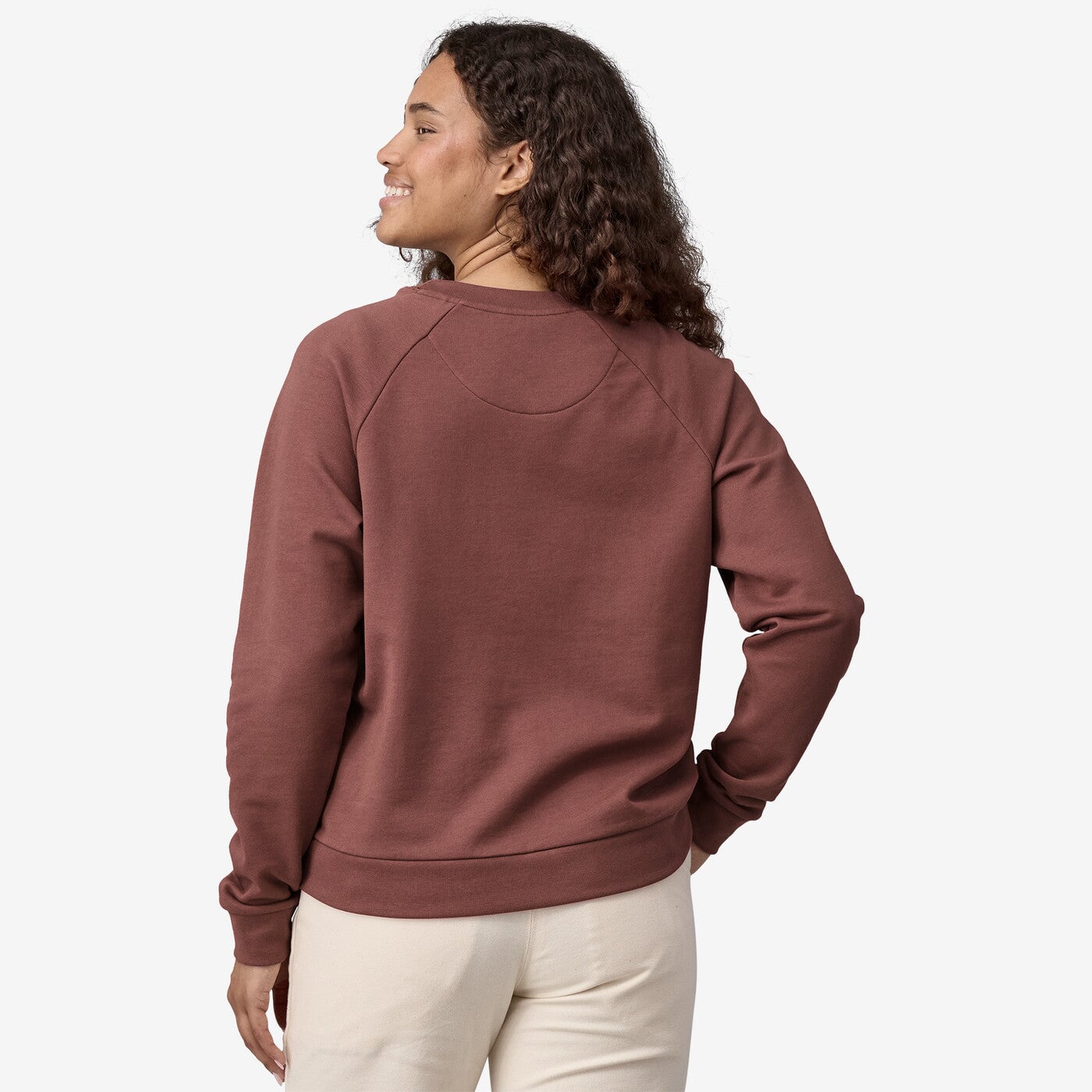 Patagonia Regenerative Organic Certified Cotton Essential Top Damen Crewneck Patagonia