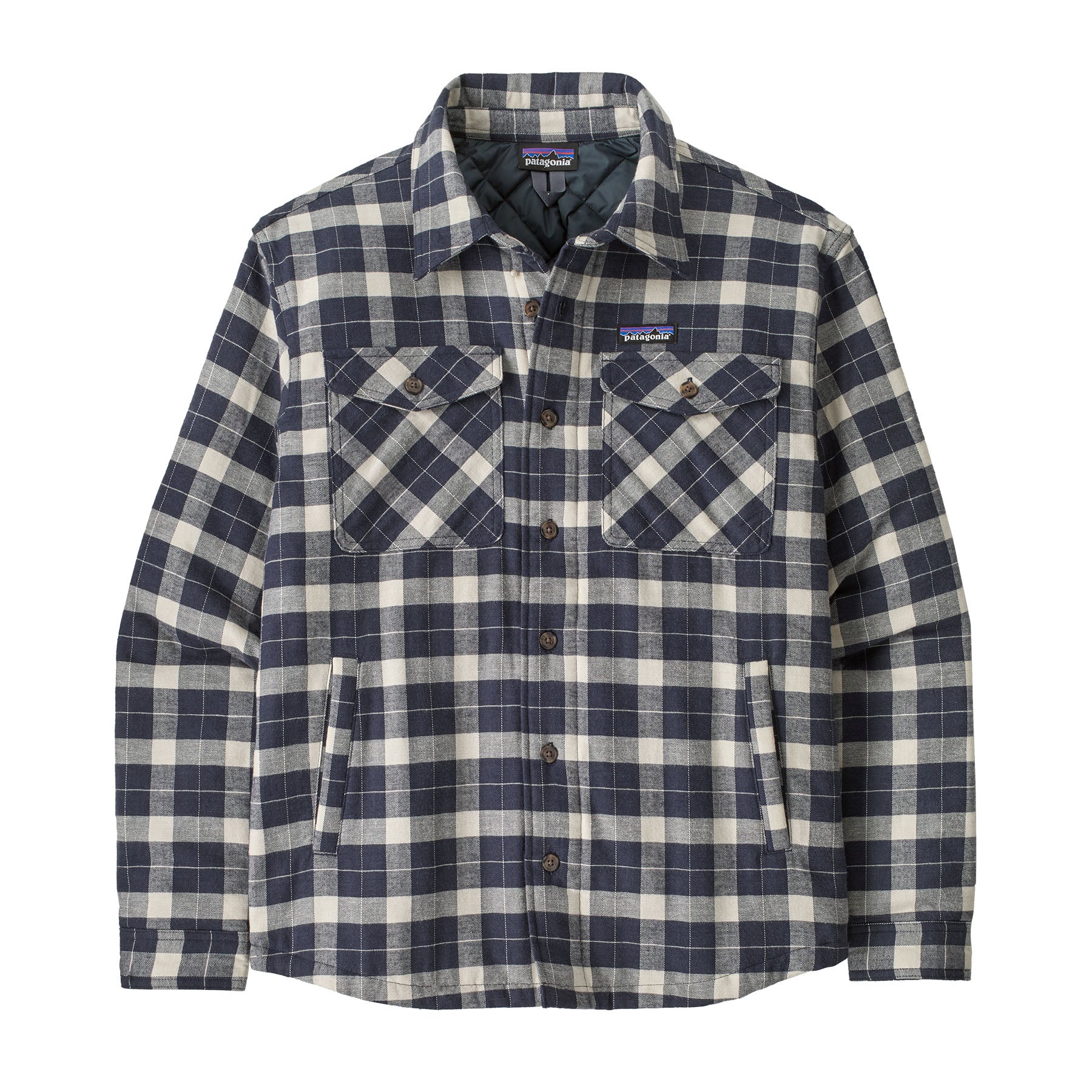 Ms LW Insulated Fjord Flannel Shirt Evergreen Fjord Smol Bild 1