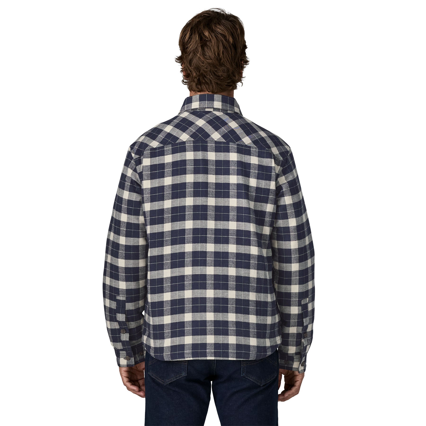 Ms LW Insulated Fjord Flannel Shirt Evergreen Fjord Smol Bild 3
