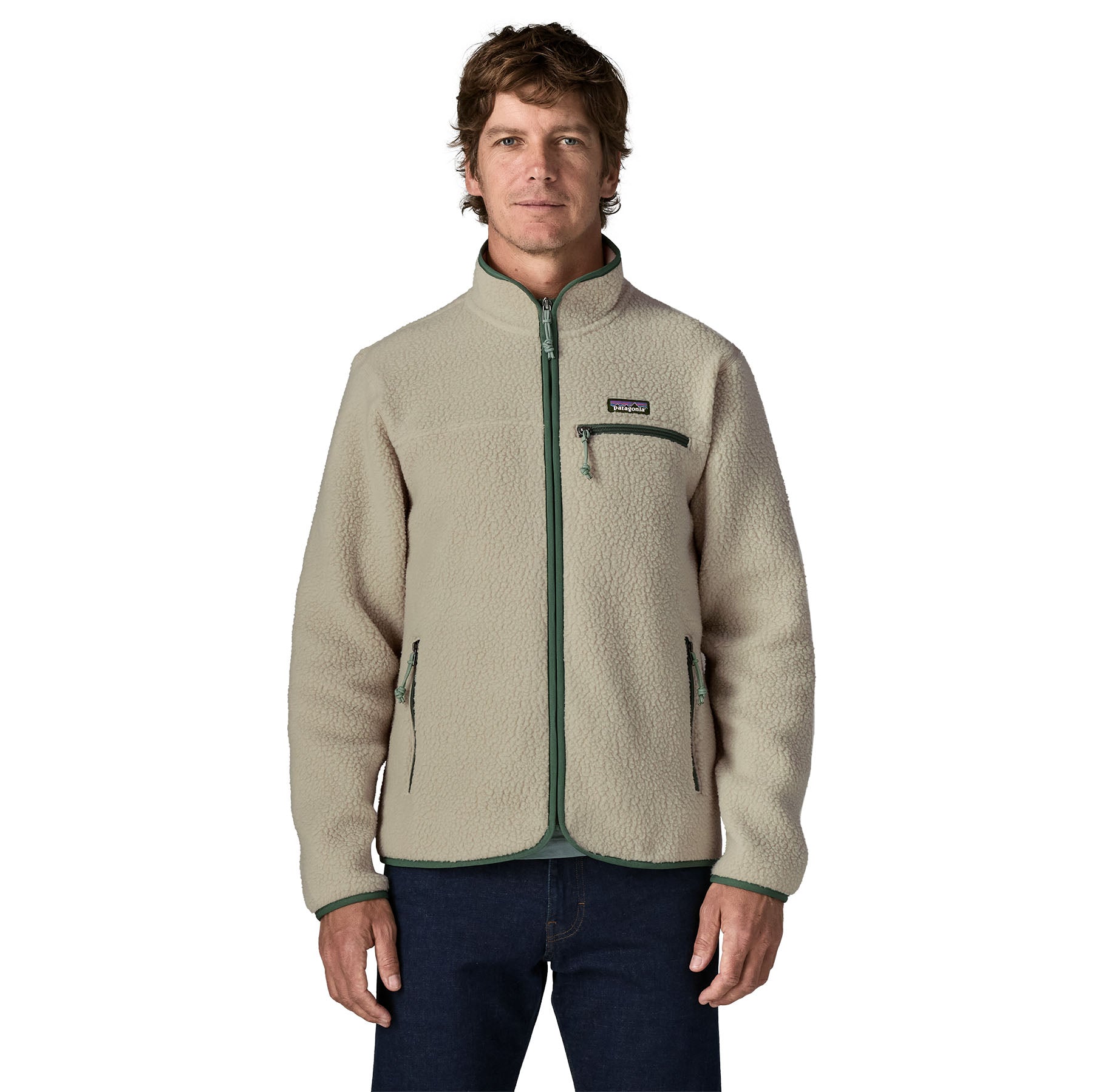 Ms Retro Pile Jkt Pelican w/Canopy Gre Bild 2