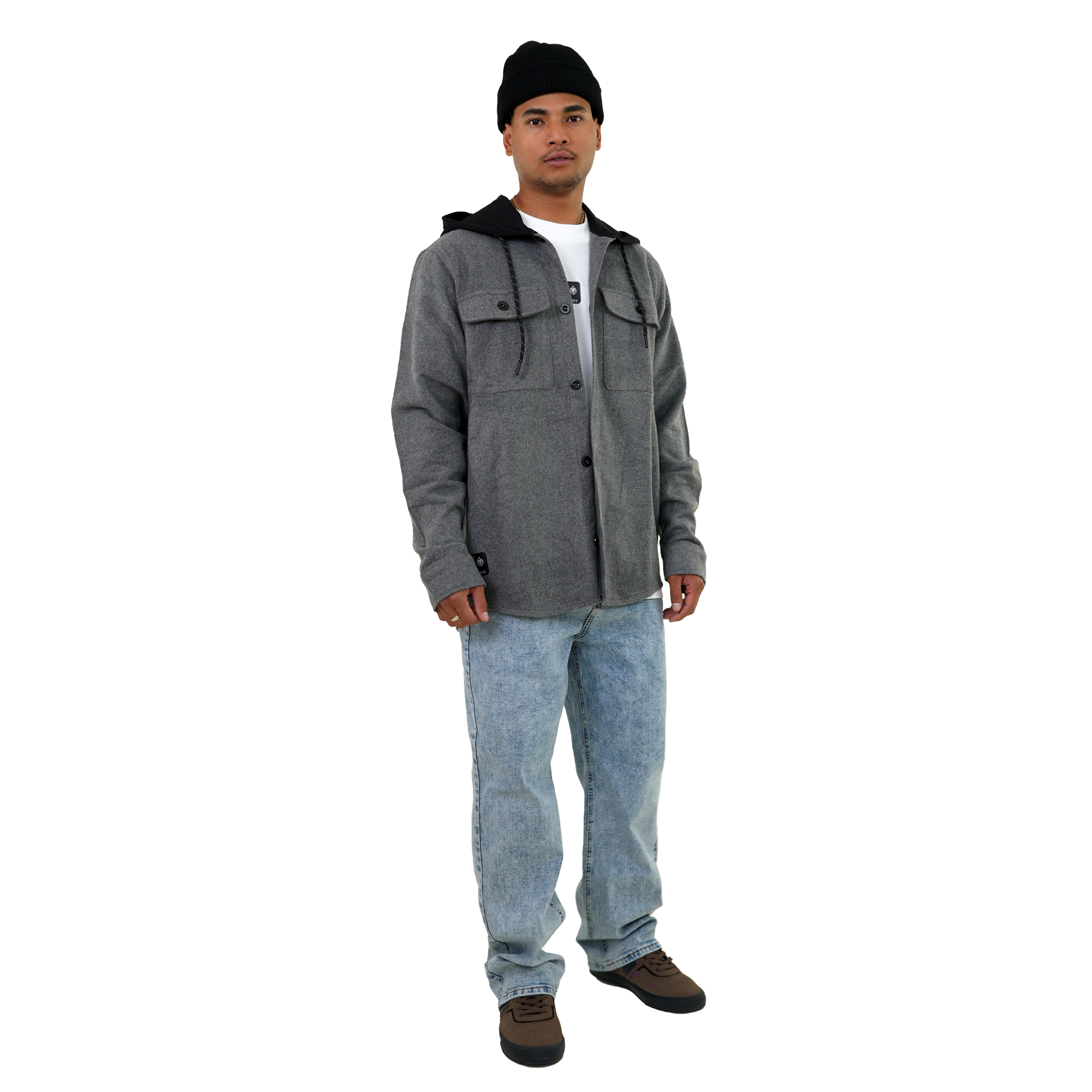 Skulleph Flanell Grey Bild 5