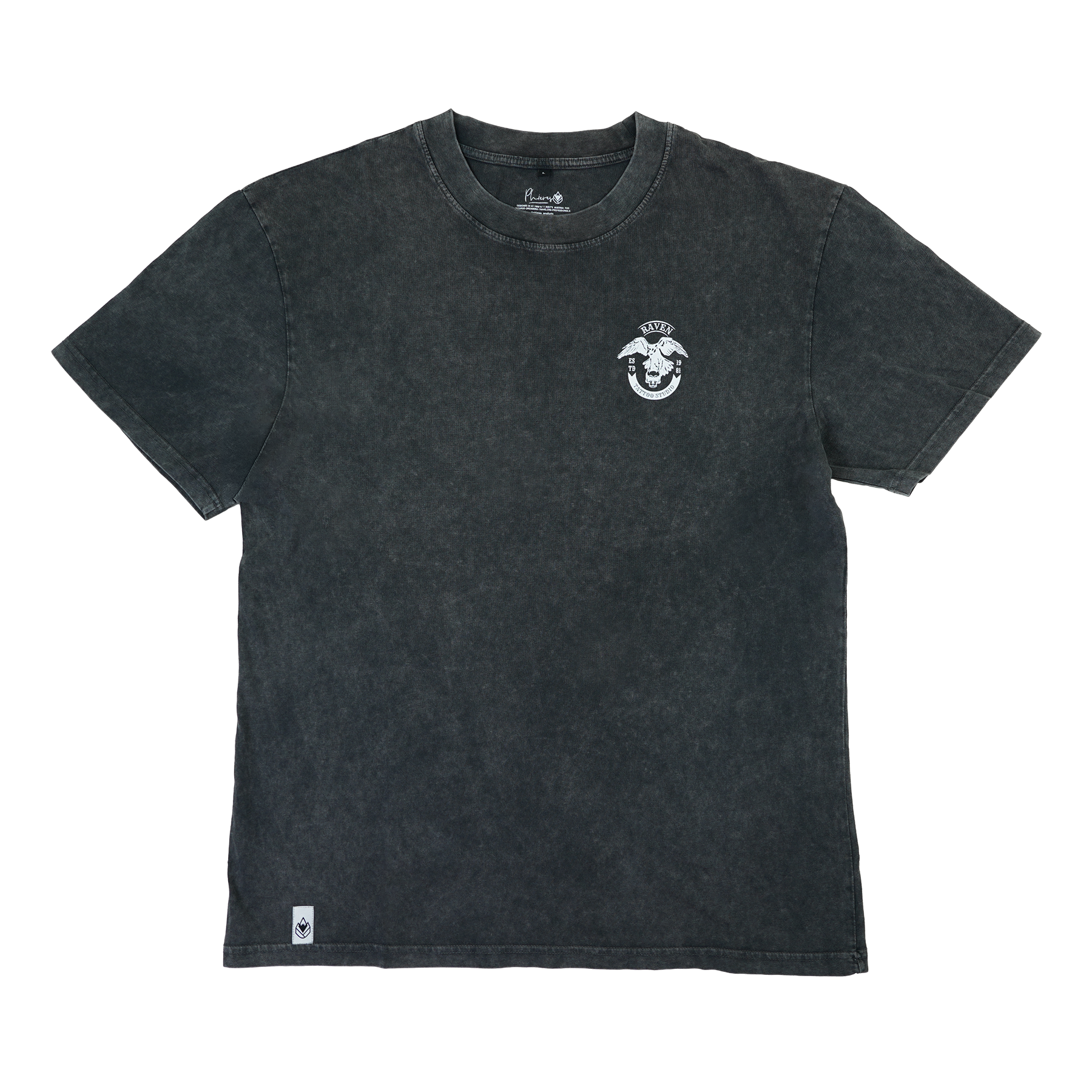 Studioph Acid Tee Black Wash Bild 2