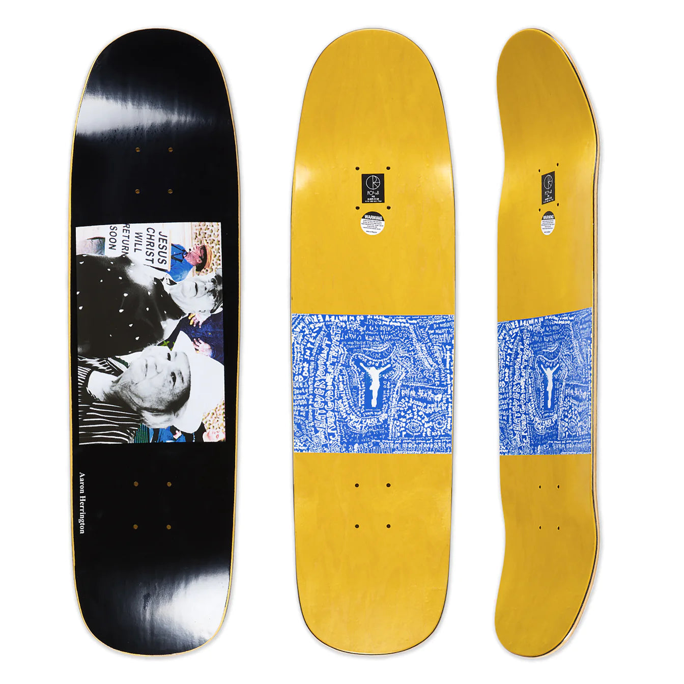 Polar Skate Co. Aaron Herrington - Return Soon Deck - 8,625" Decks Polar Skate Co.