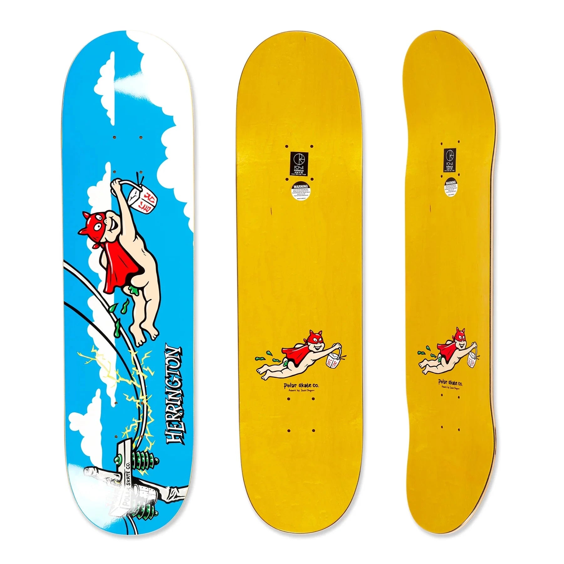 Polar Skate Co. Aaron Herrington | Take Away Deck - 8.25" Decks Polar Skate Co.