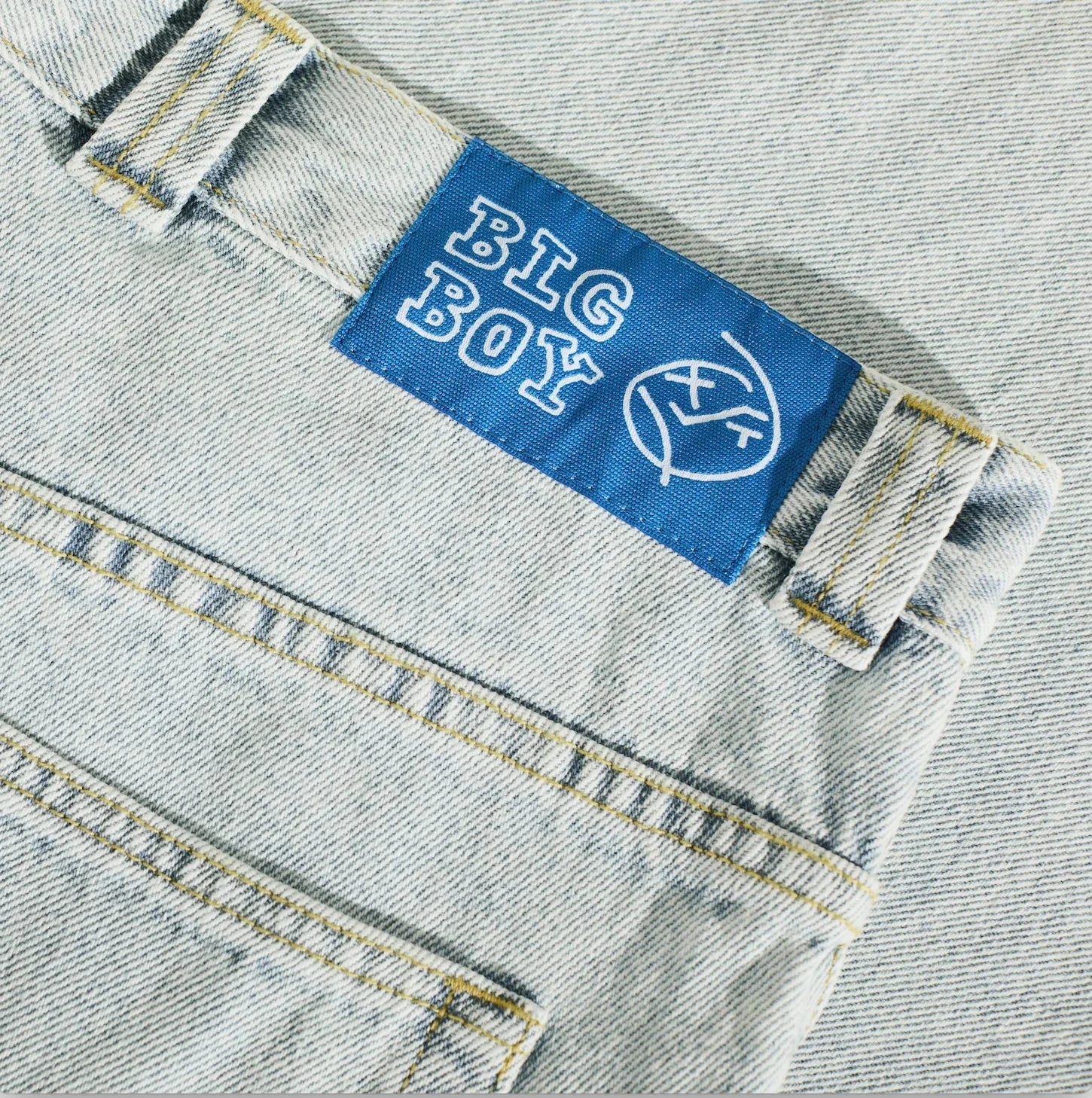 Polar Skate Co. Big Boy OG LOGO Denim Jeans Unisex Jean Polar Skate Co.